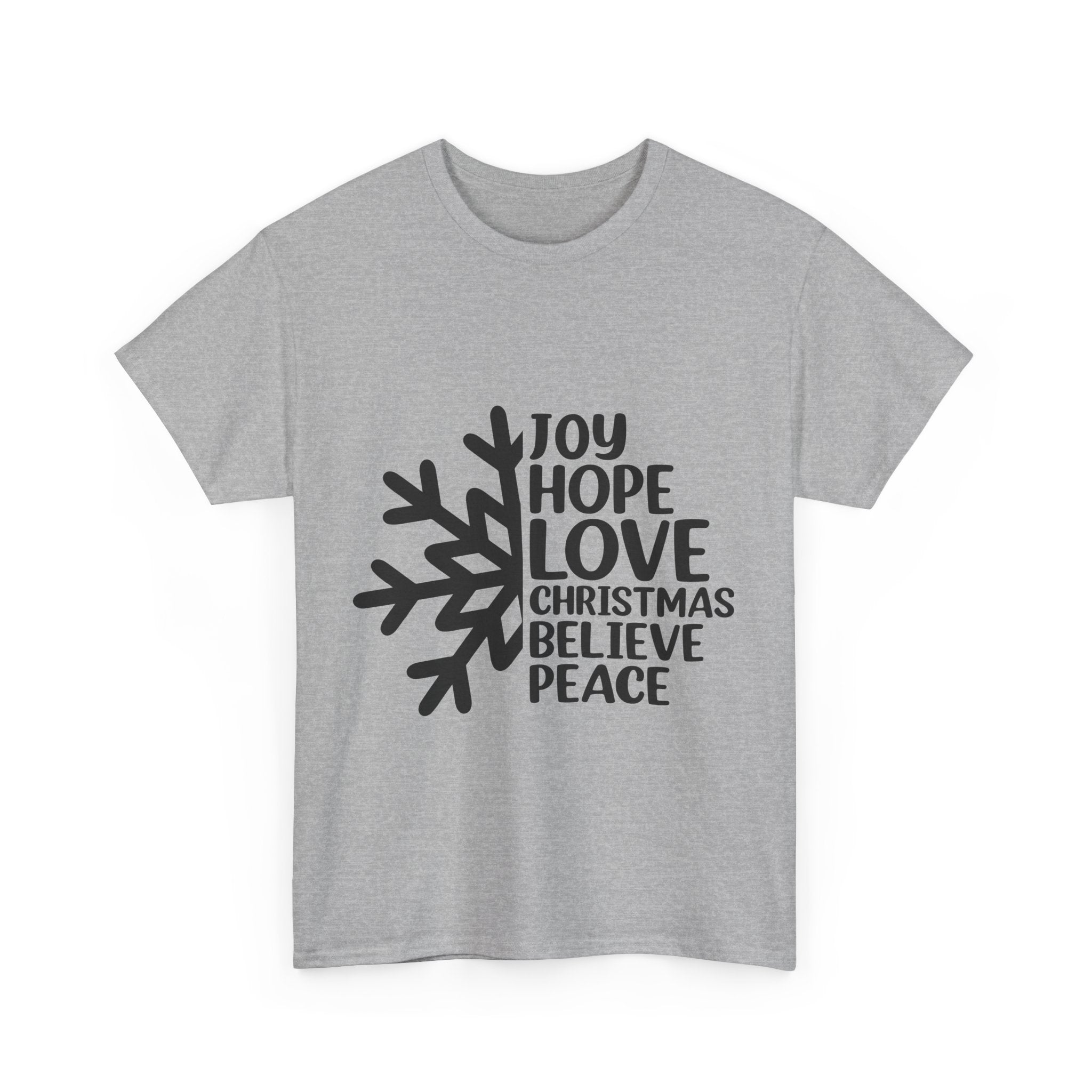 Joy, Hope, Love Christmas T-Shirt