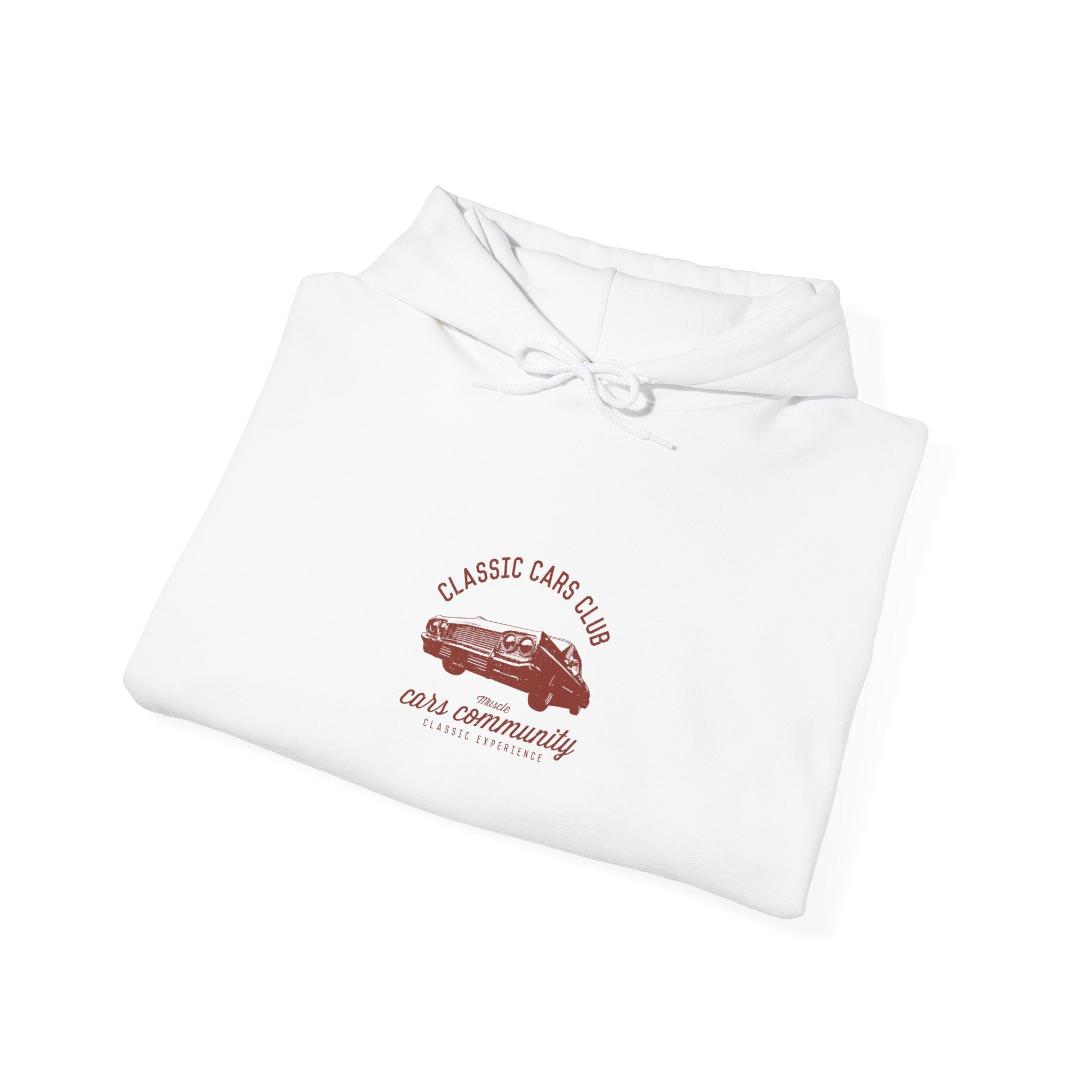 Classic Cars Club Muscle Car Hoodie