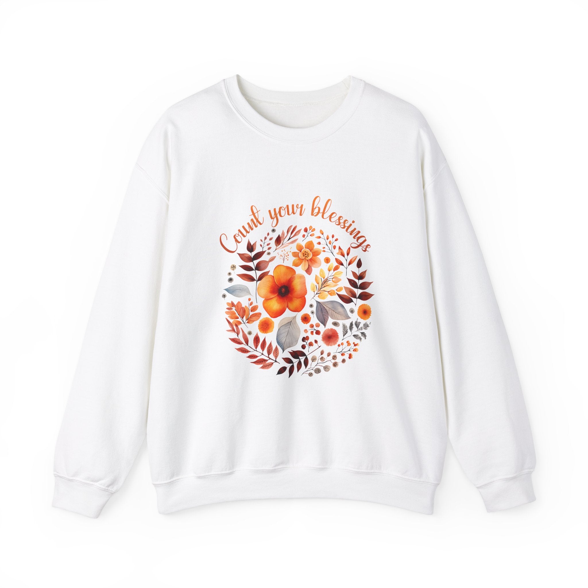 Count Your Blessings Thanksgiving Sweatshirt