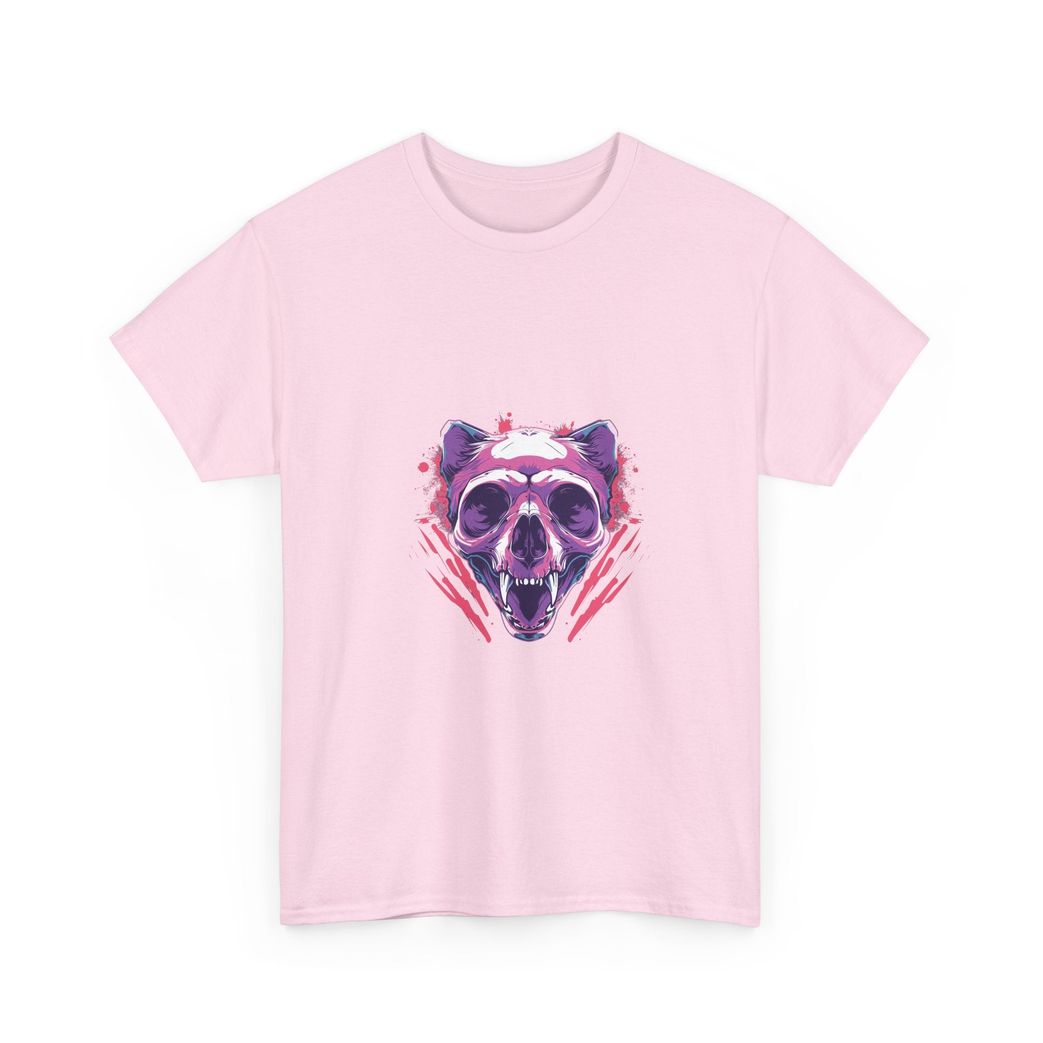 Purple Skull Punk Rock T-Shirt