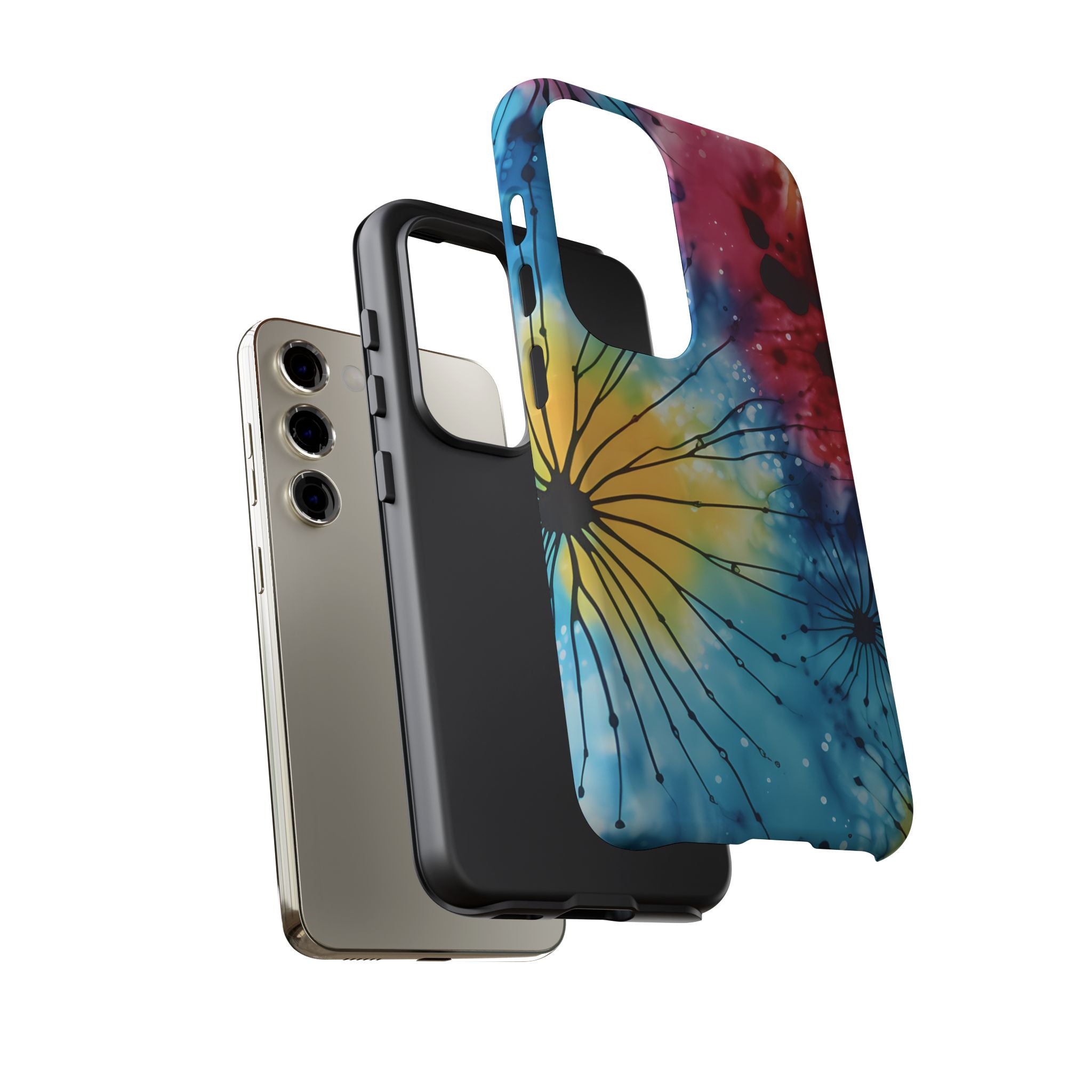 Cosmic Bloom Abstract Samsung Case