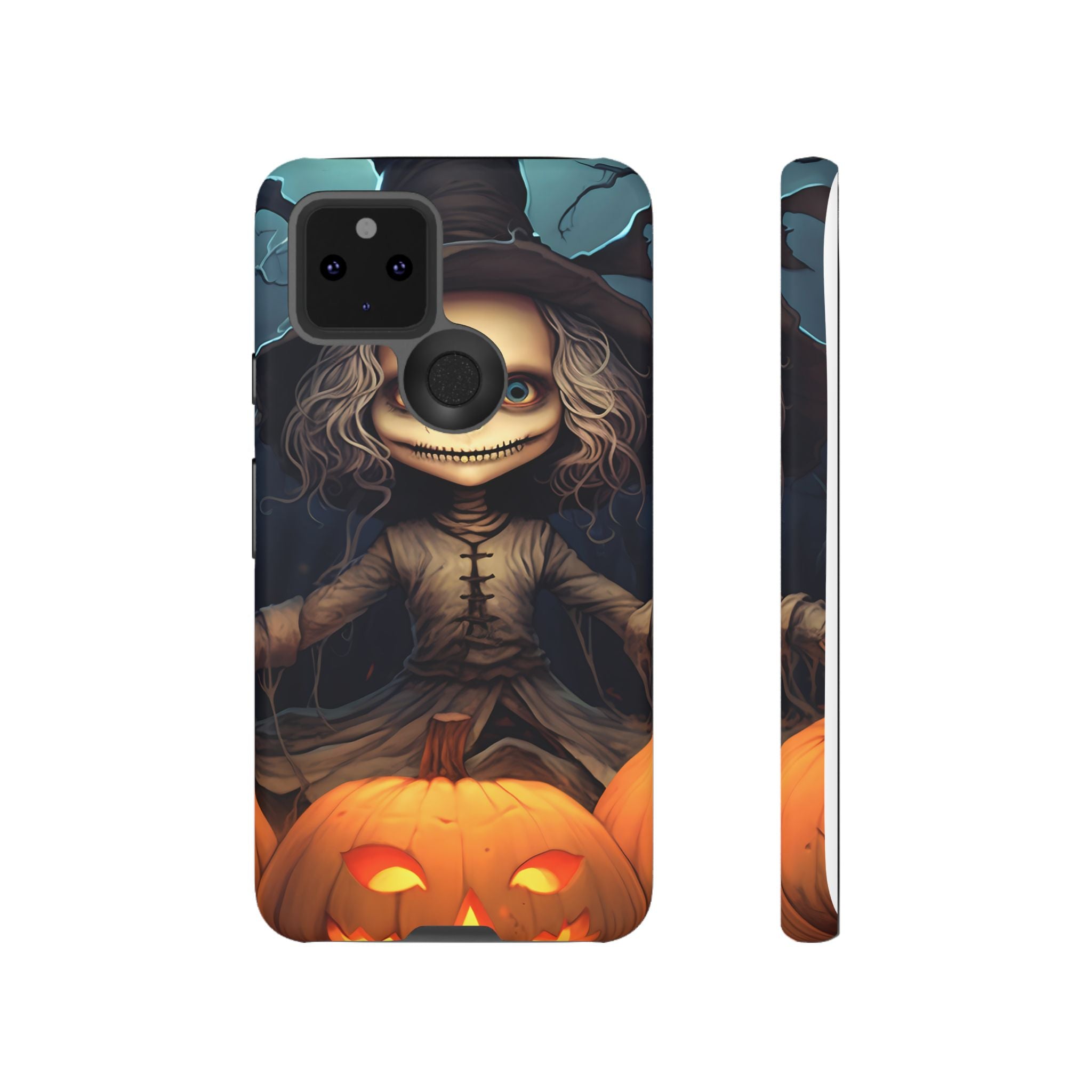 Spooky Skull Girl Halloween Google Google Pixel Case (All Models)