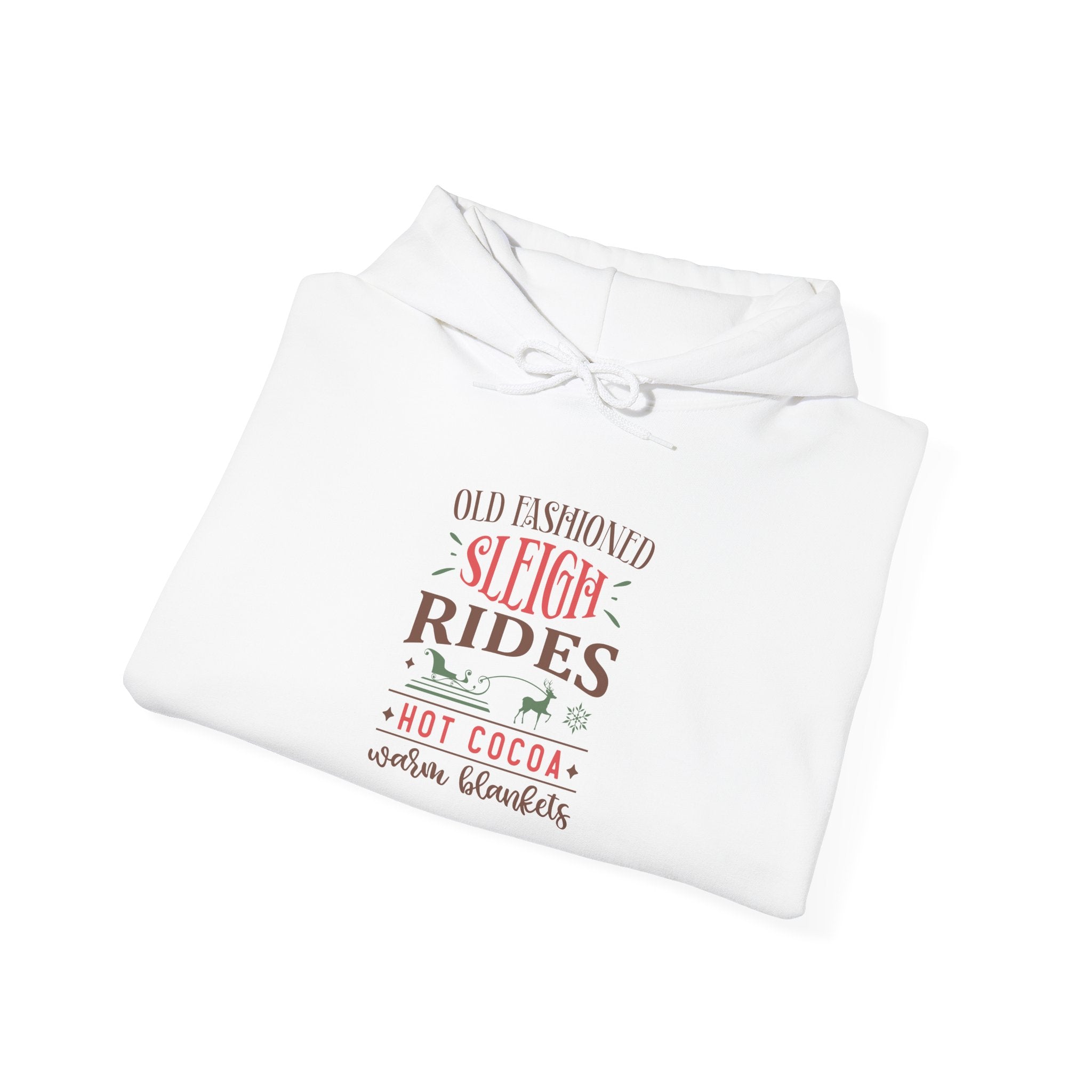 Old Fashioned Sleigh Rides Christmas Hoodie