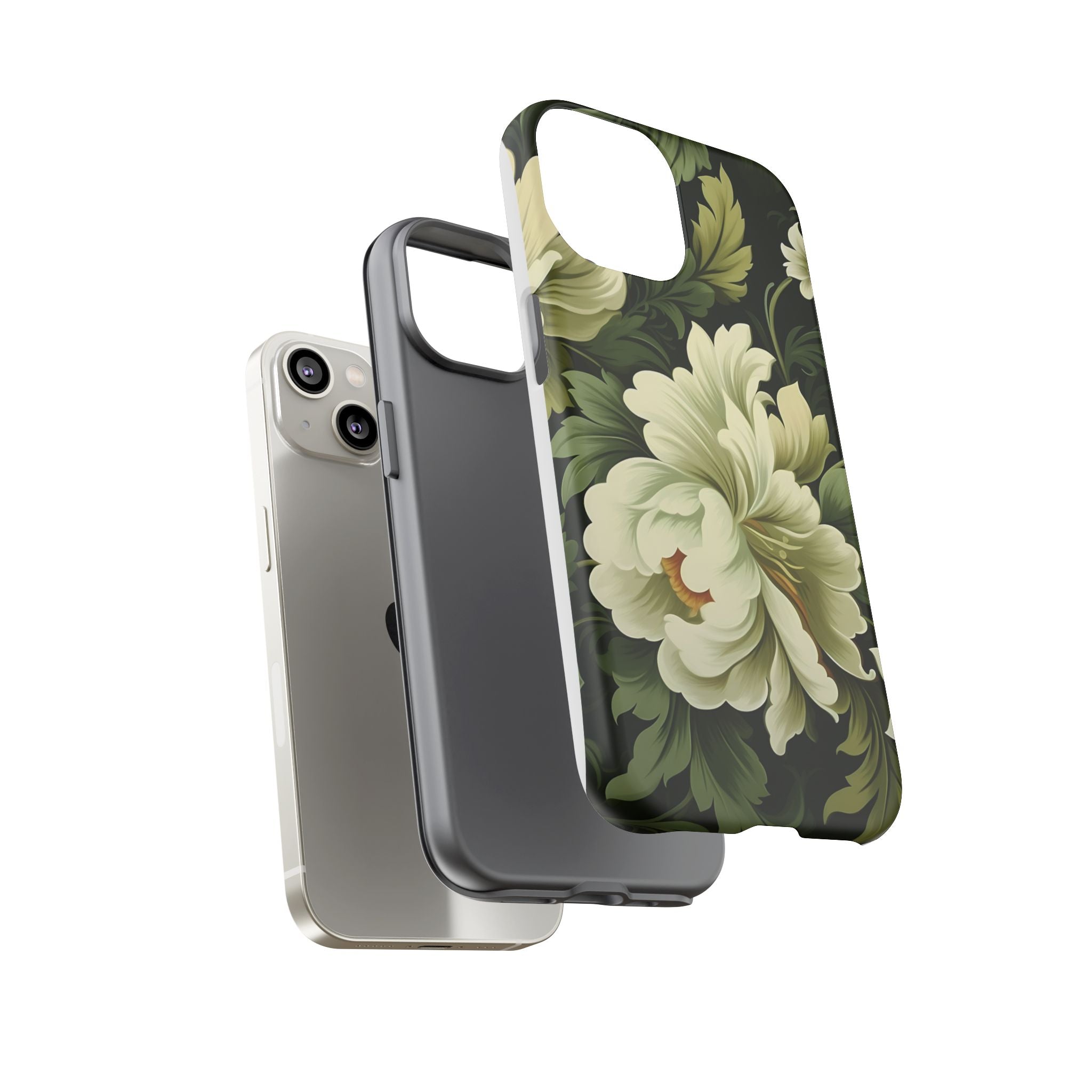 Opulent Floral Hexagon iPhone Case