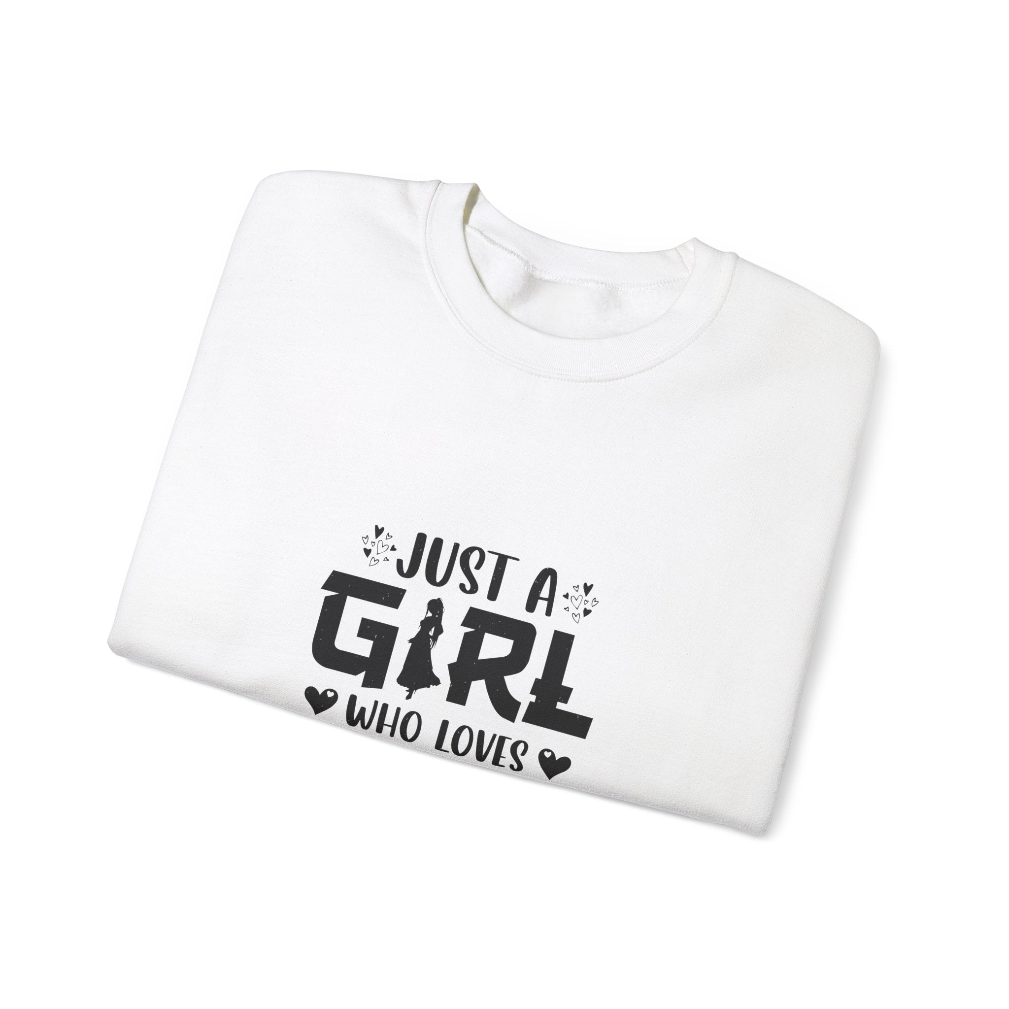 Anime Girl Sweatshirt: Just a Girl