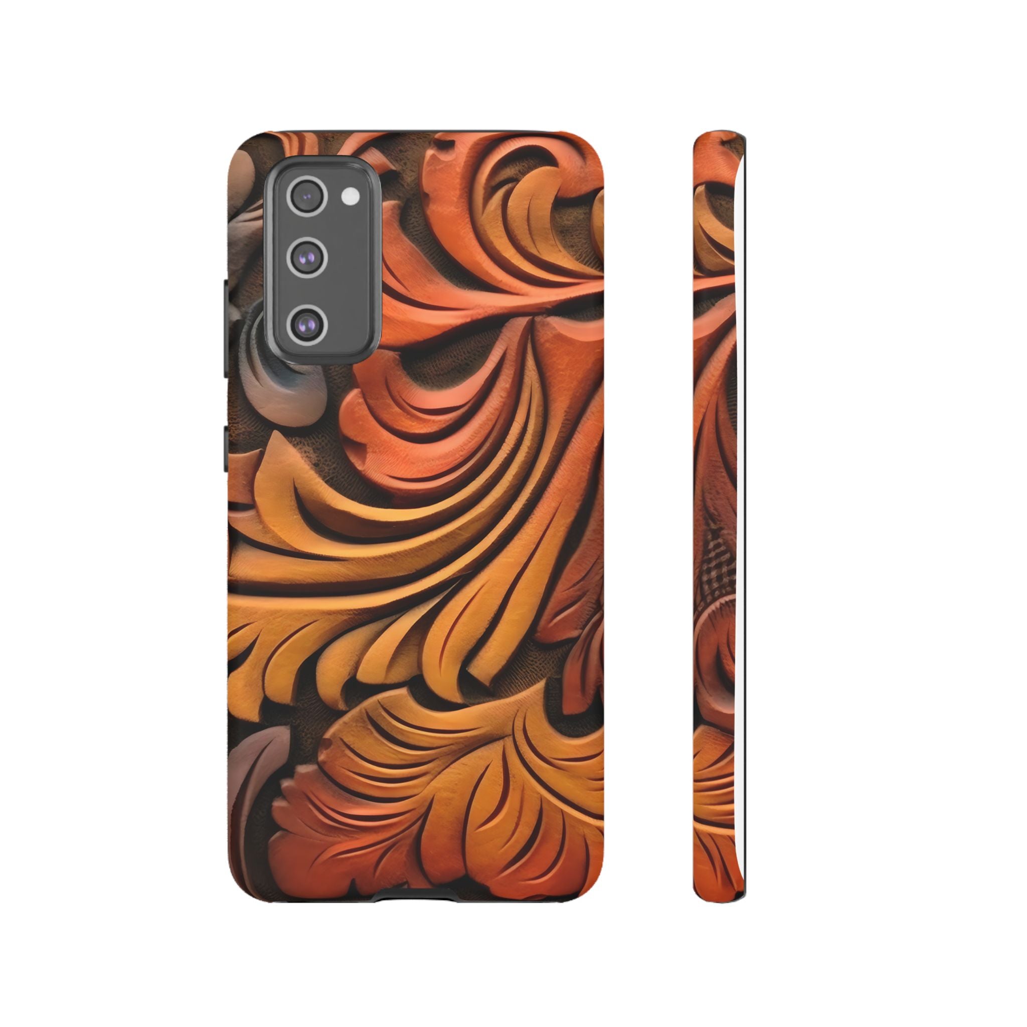 Art Nouveau Leather Samsung Case