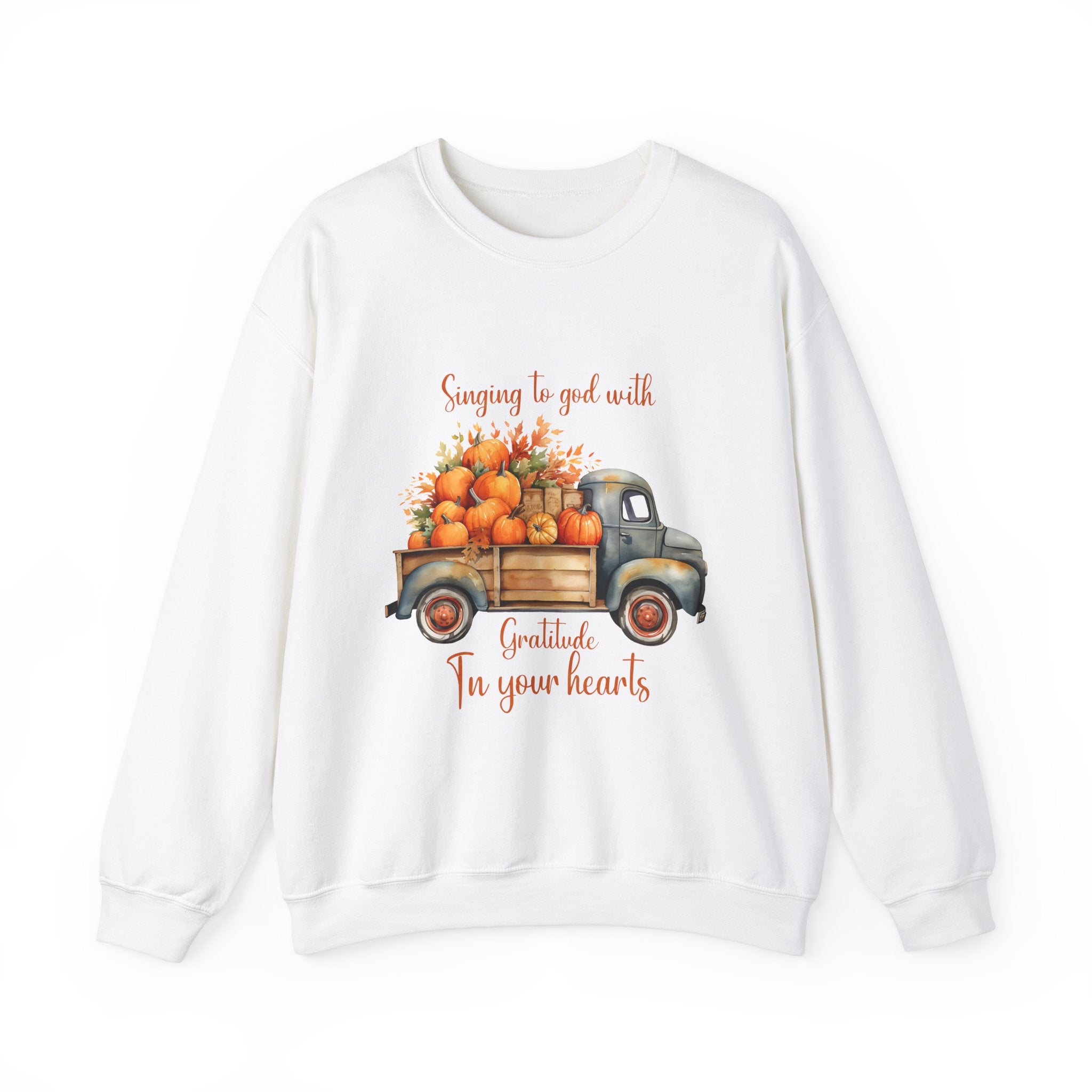 Harvest Truck Thanksgiving Sweatshirt