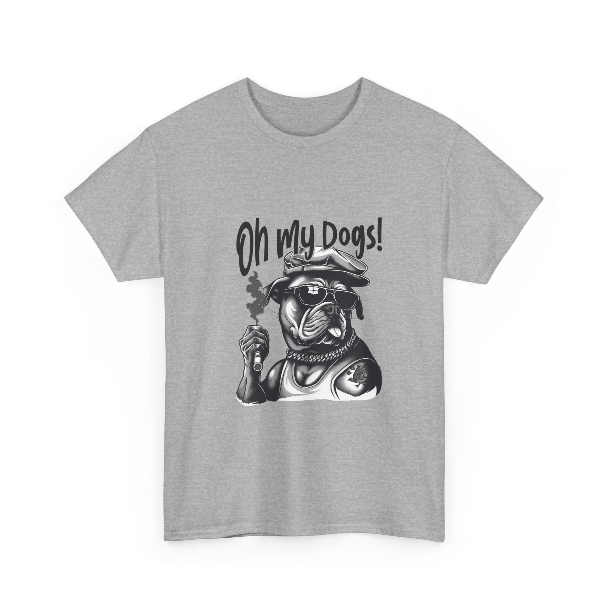 Oh My Dogs! Gangster Bulldog T-Shirt