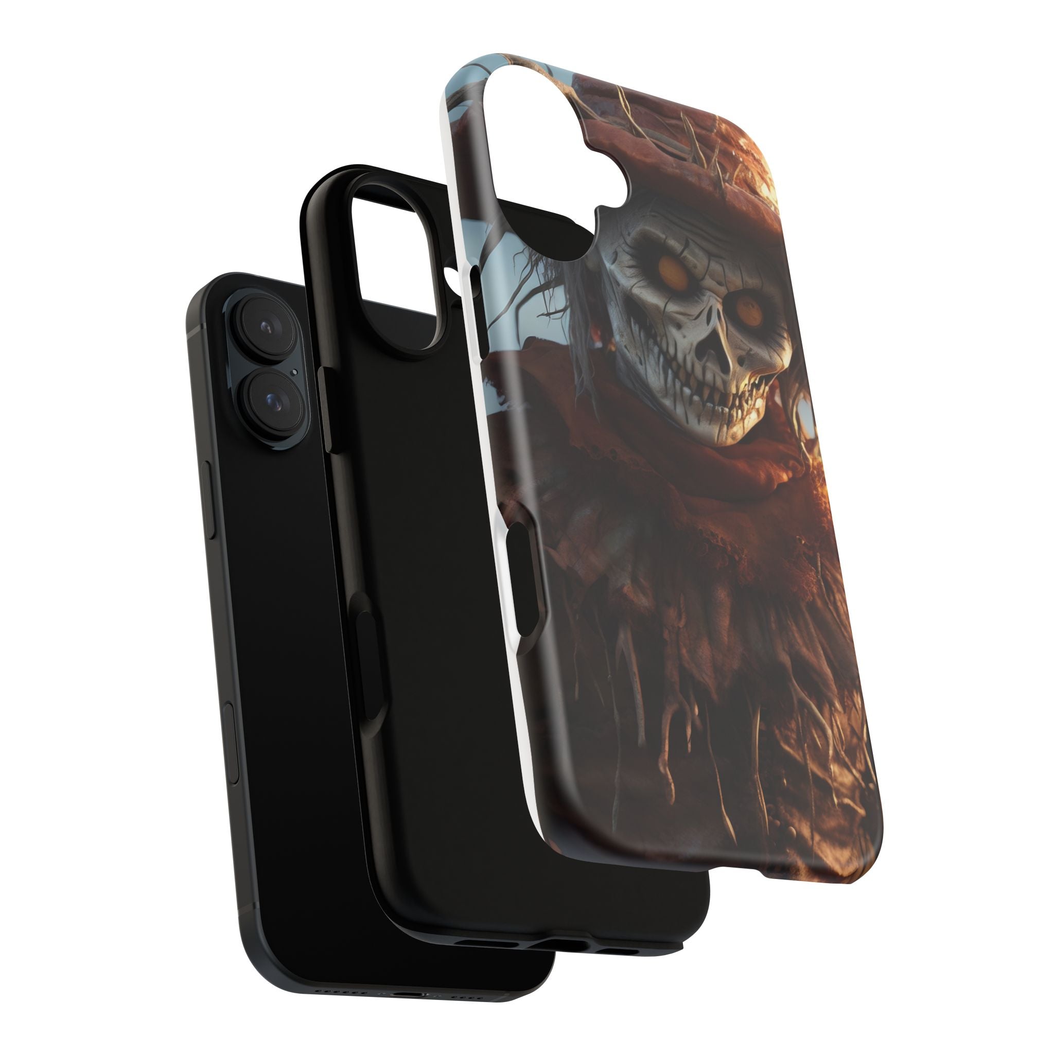 Creepy Scarecrow Hexagon iPhone Case