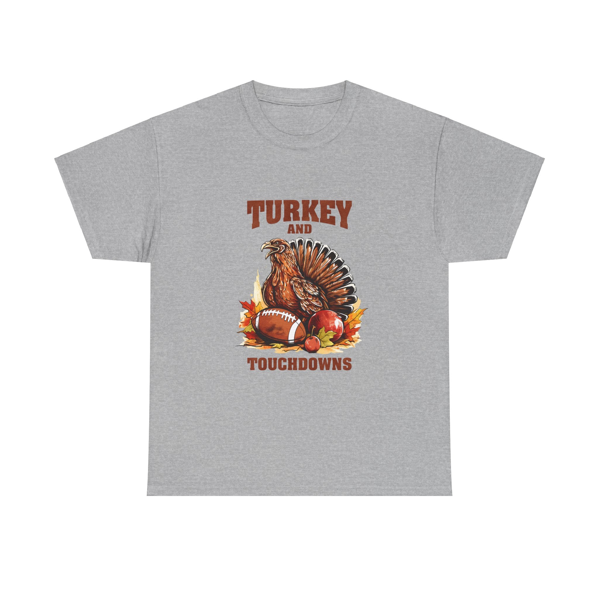 Turkey & Touchdowns Thanksgiving Tee