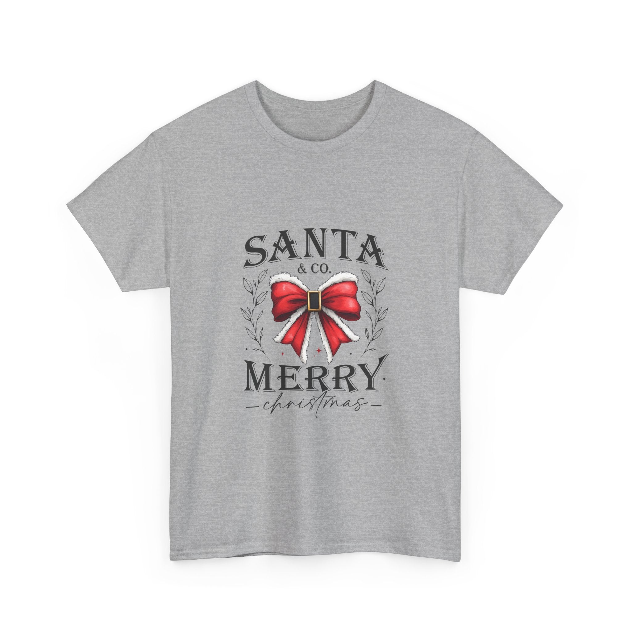 Santa & Co. Merry Christmas Bow T-Shirt