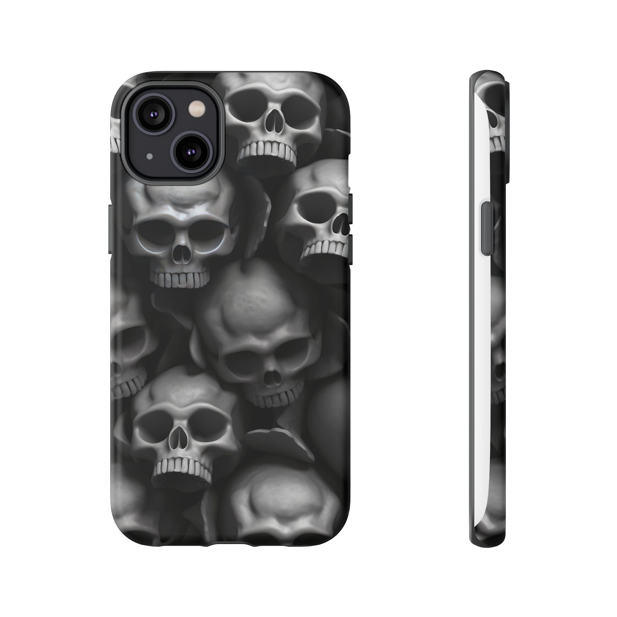 Memento Mori: Hexagon Stone iPhone Case