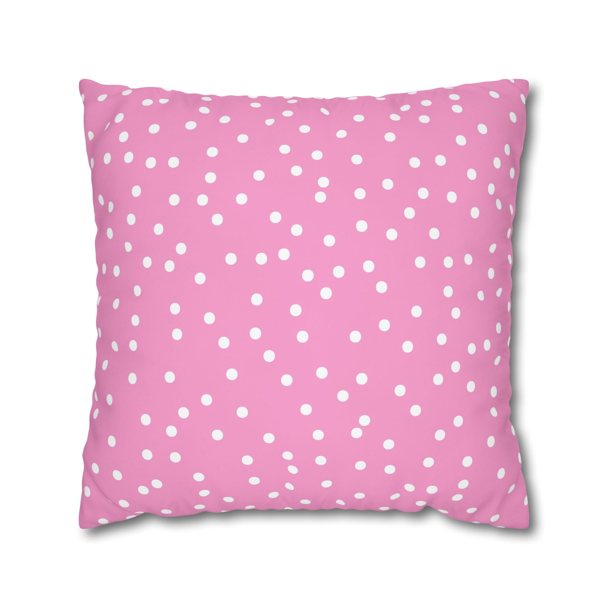 Pink Polka Dot Pillowcase - Sweet Dreams