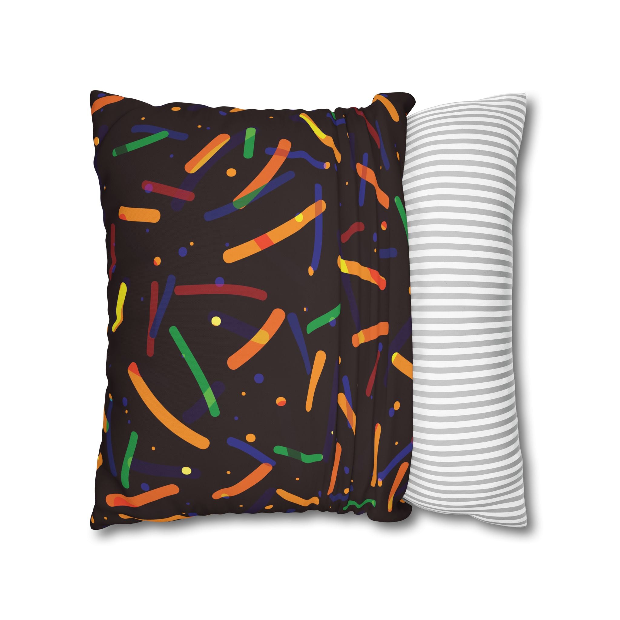 Retro Confetti Pillowcase - 80s Vibes