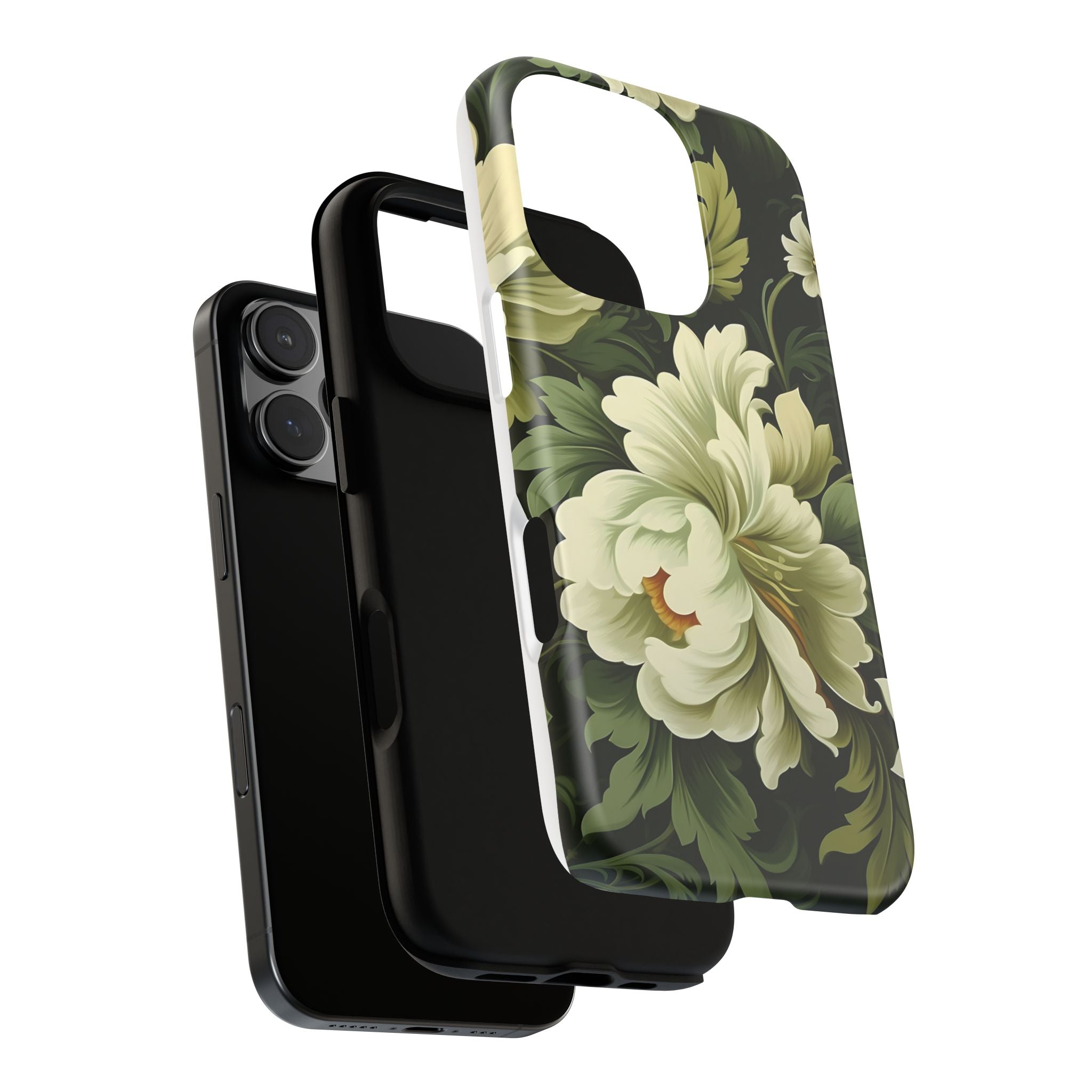 Opulent Floral Hexagon iPhone Case