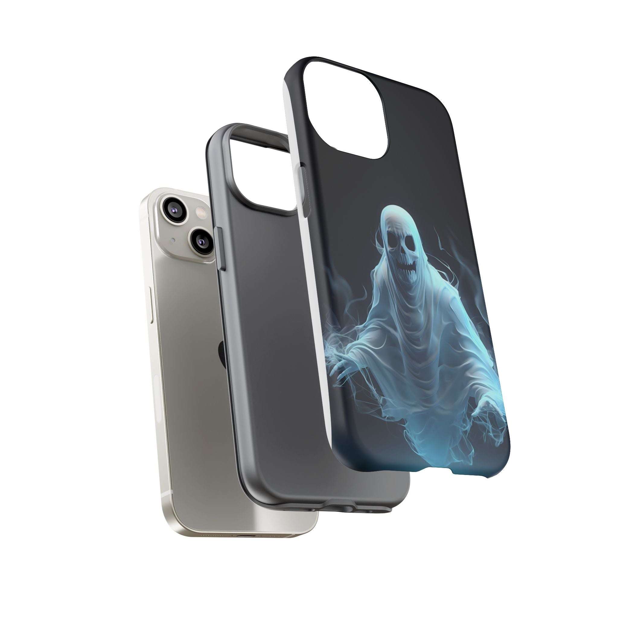 Ethereal Ghost Hexagon iPhone Case