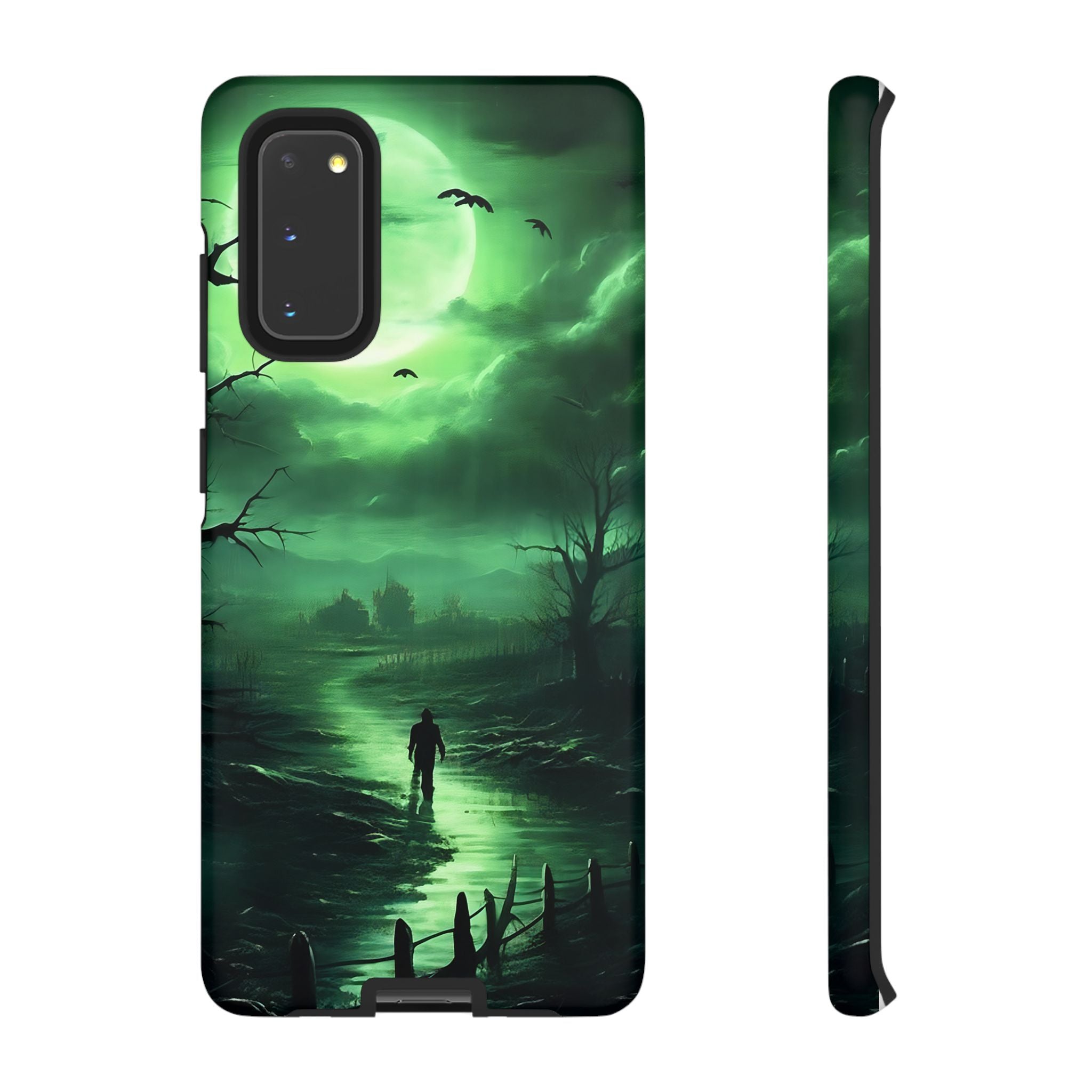 Eerie Swamp Moon Samsung Case