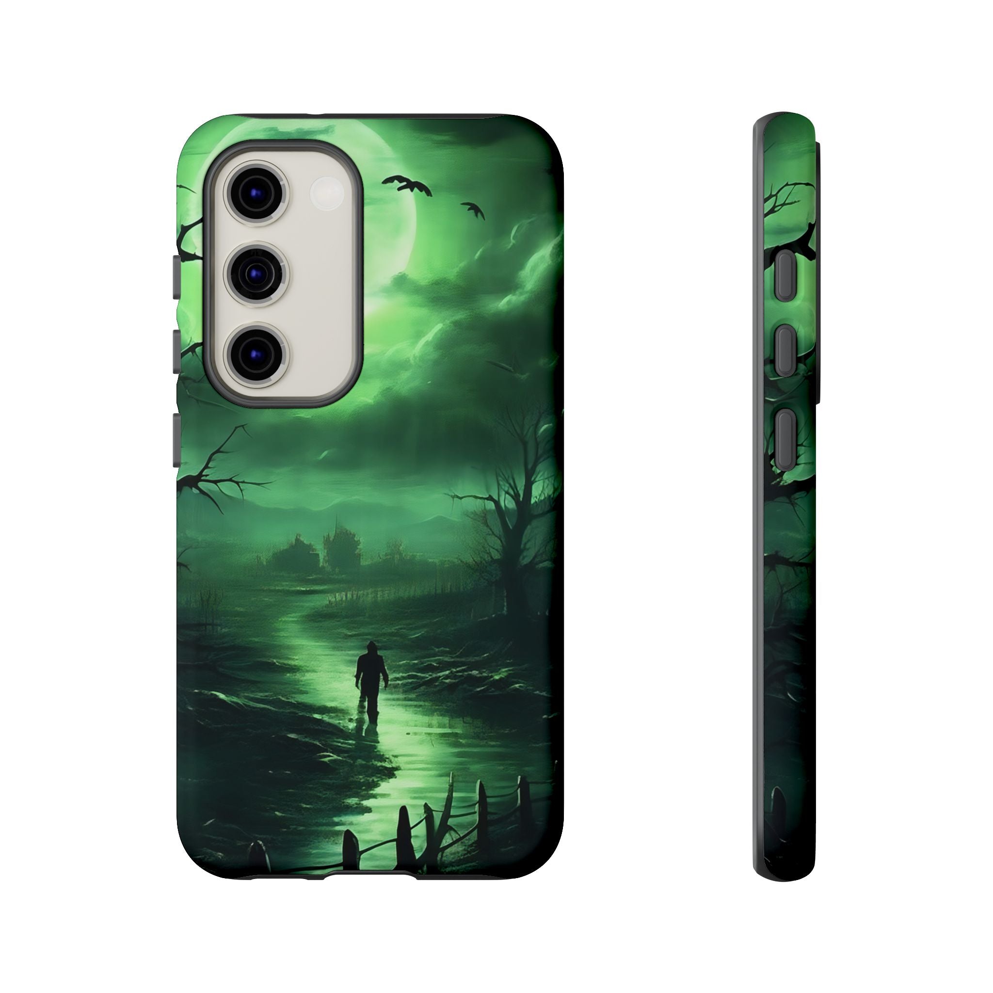 Eerie Swamp Moon Samsung Case