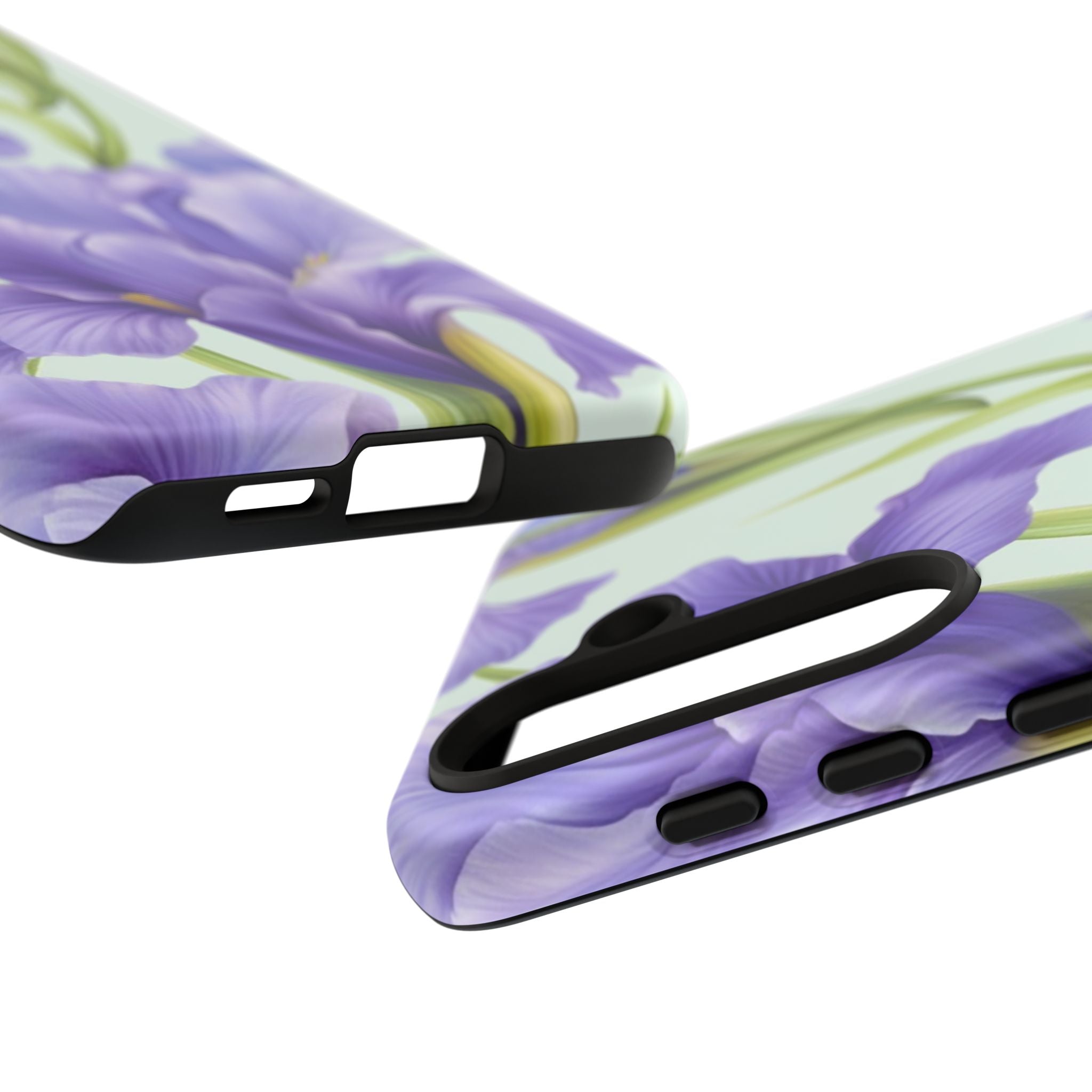 Elegant Purple Iris Samsung Phone Case