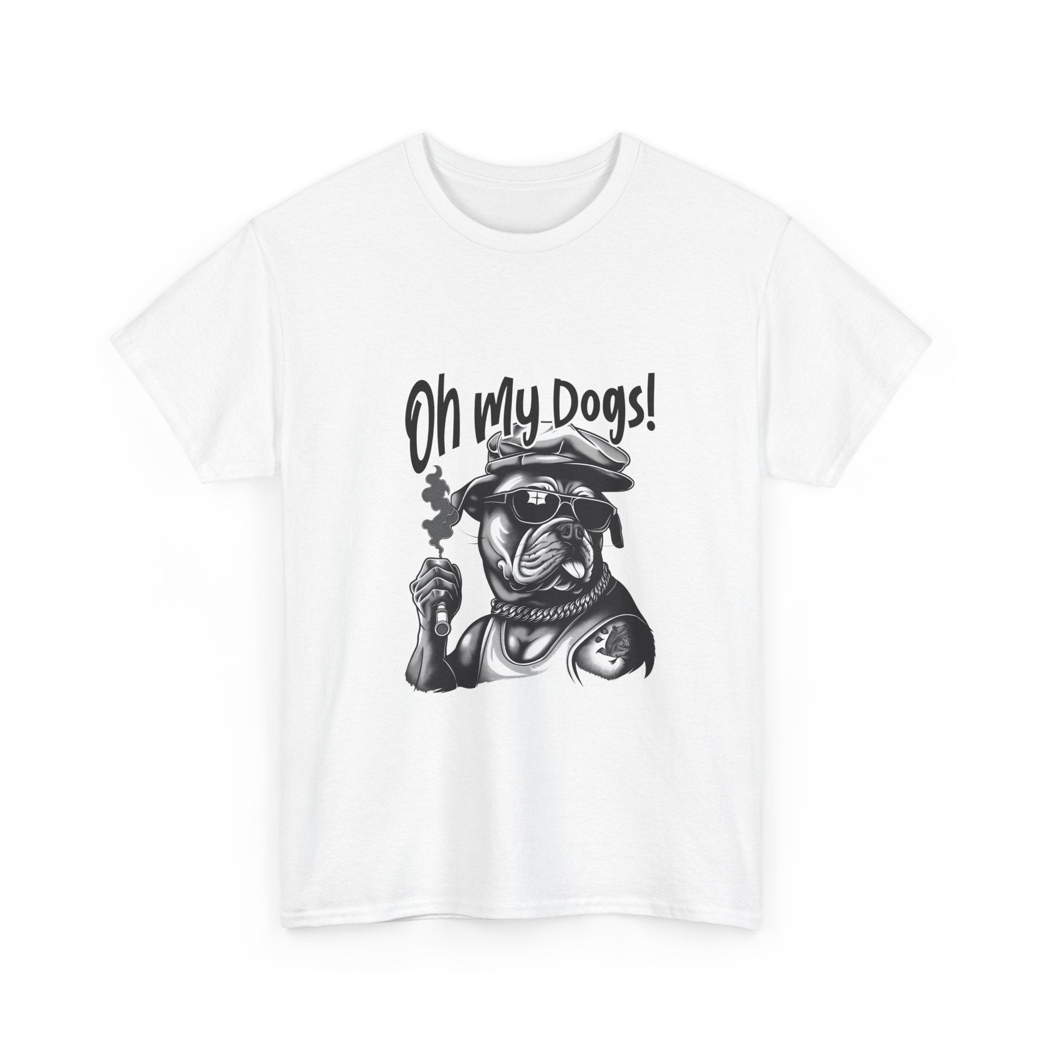 Oh My Dogs! Gangster Bulldog T-Shirt