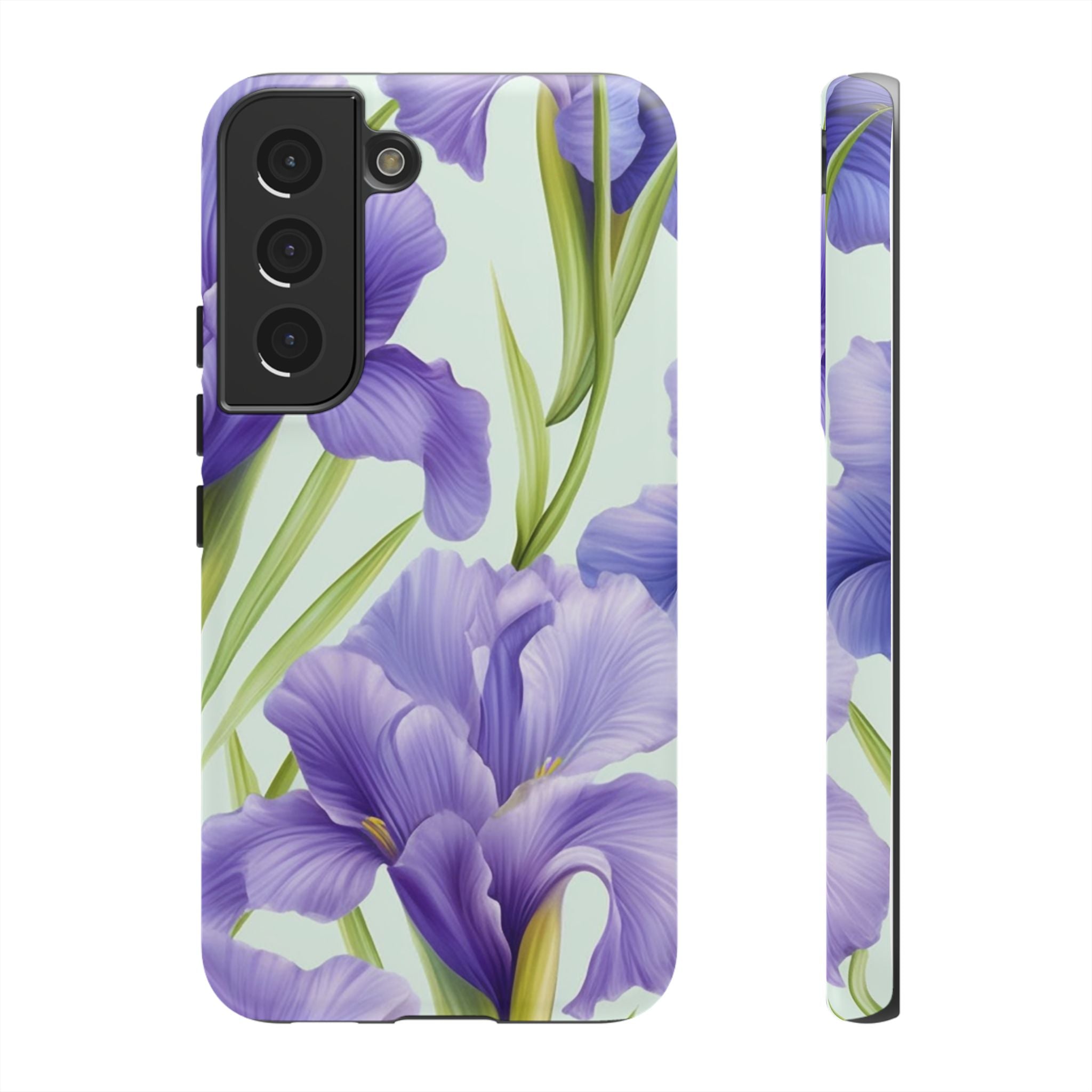 Elegant Purple Iris Samsung Phone Case