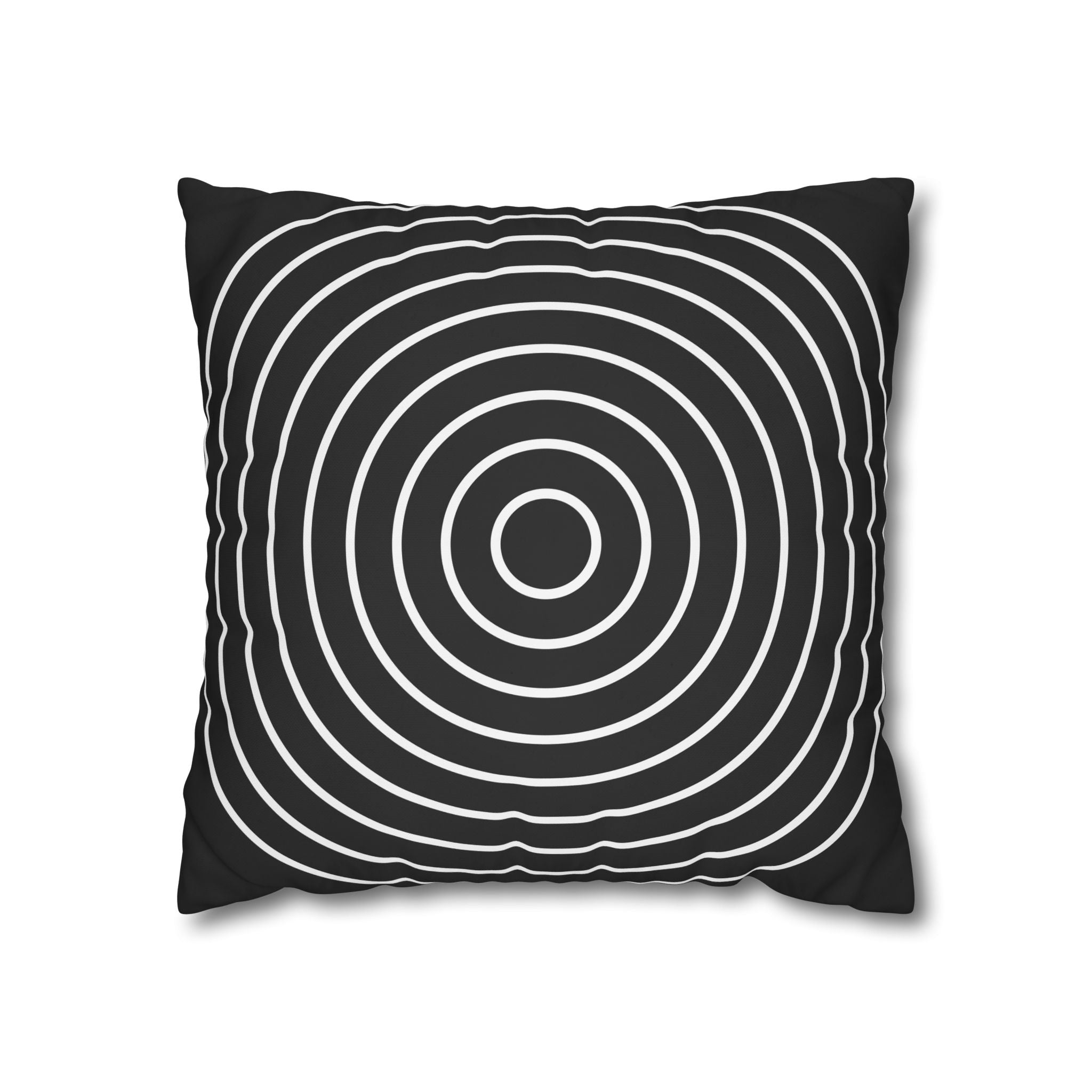 Concentric Circles Hypnotic Pillowcase