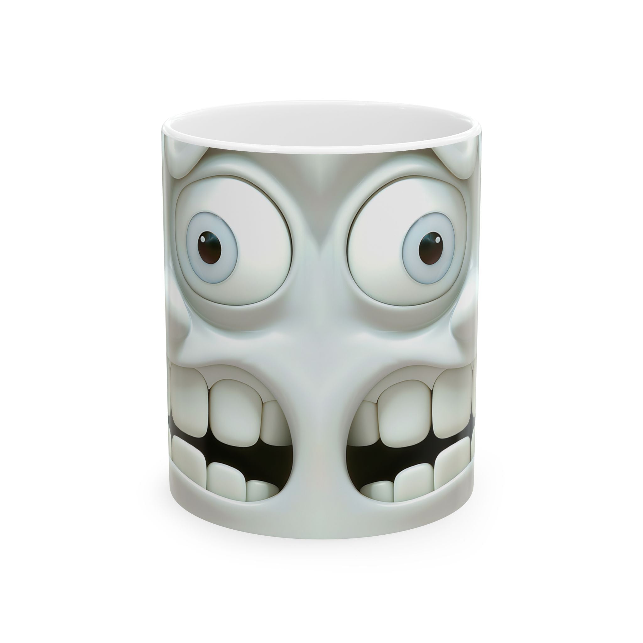 Angry Face Mugs - Set of 2