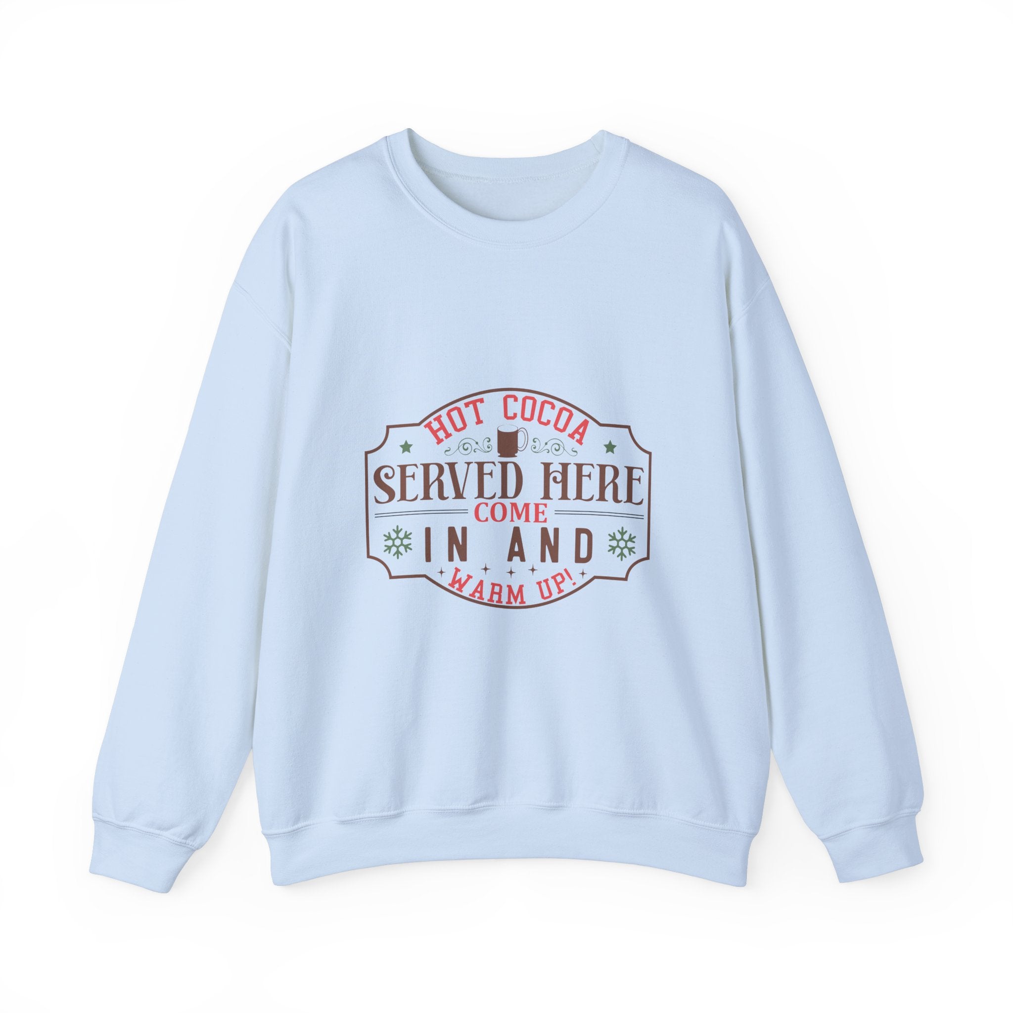 Hot Cocoa Served Here Christmas Sweatshirt