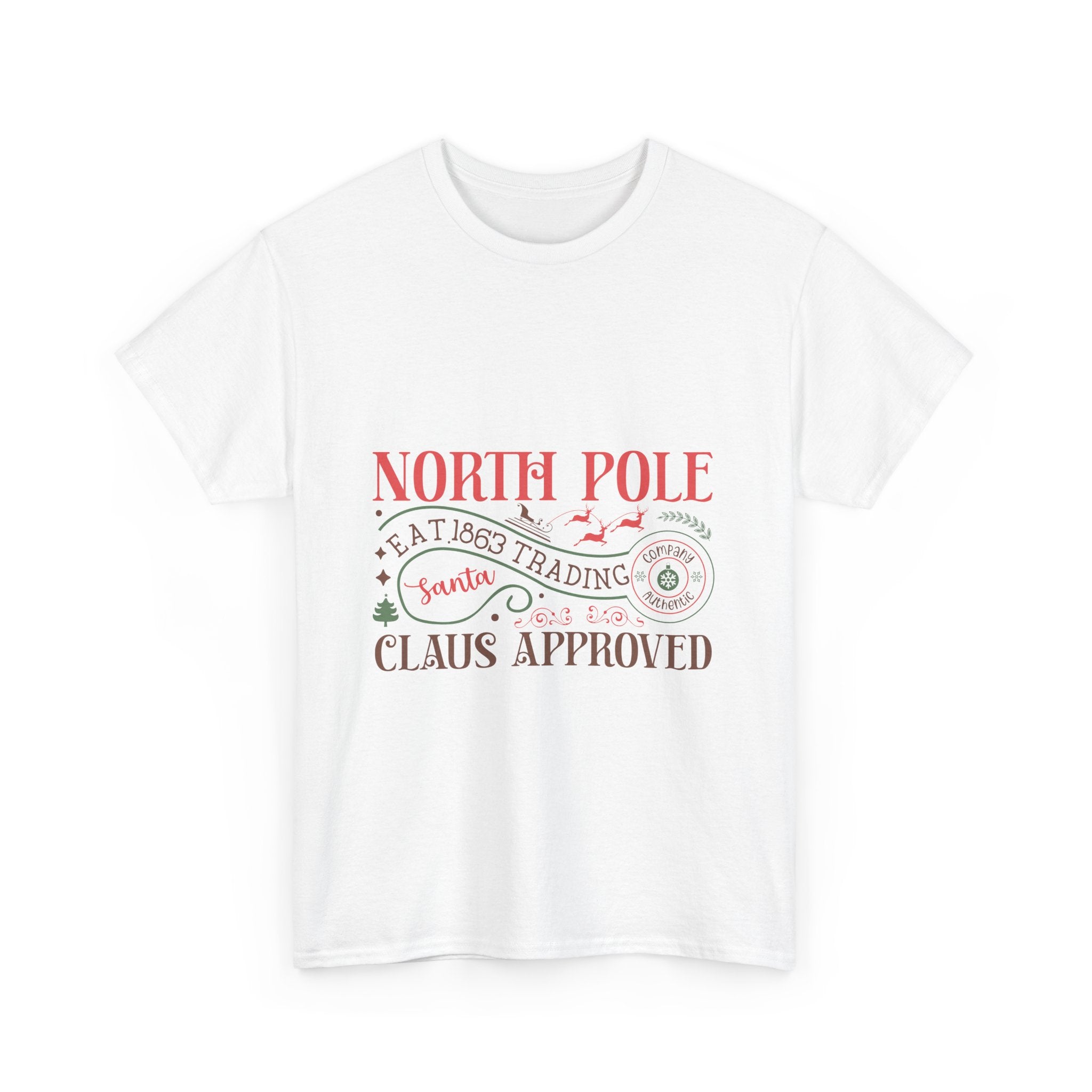 North Pole Eat.1863 Santa Claus T-Shirt