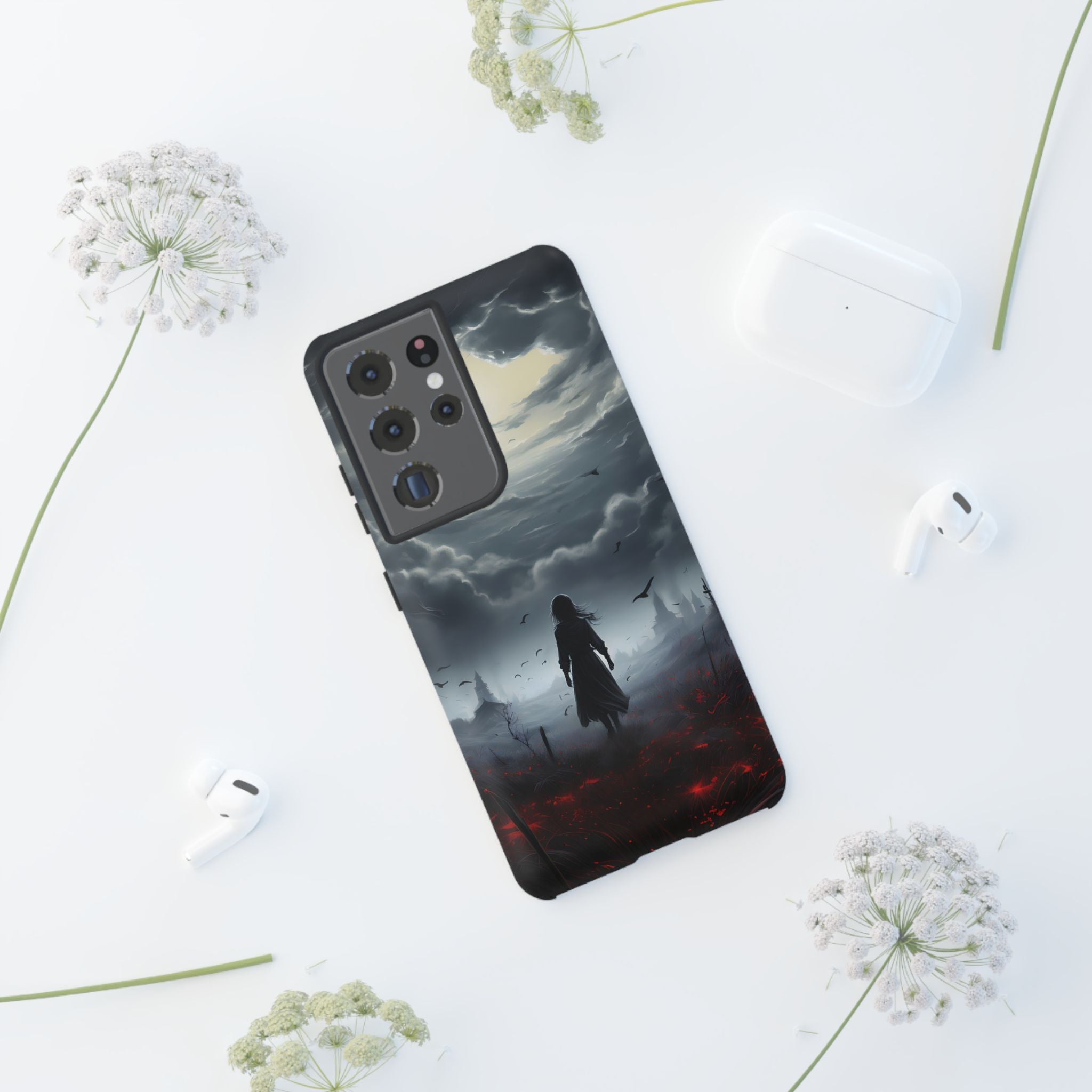 Brooding Sky Silhouette Samsung Case