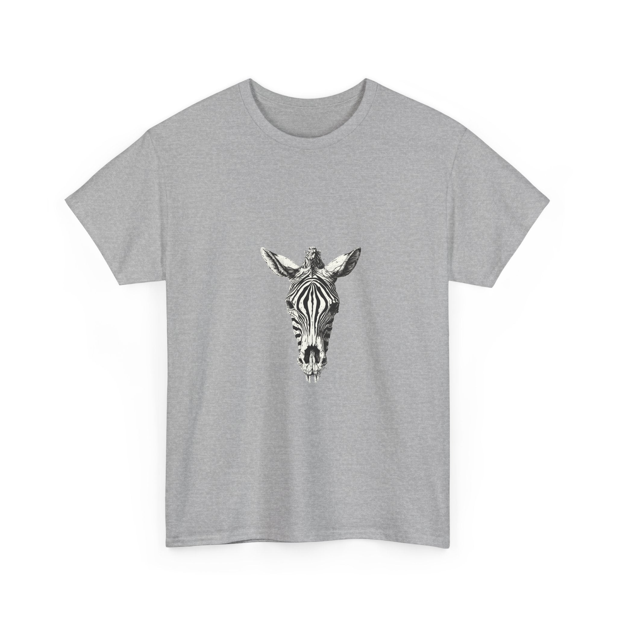 Macabre Zebra Skull T-Shirt