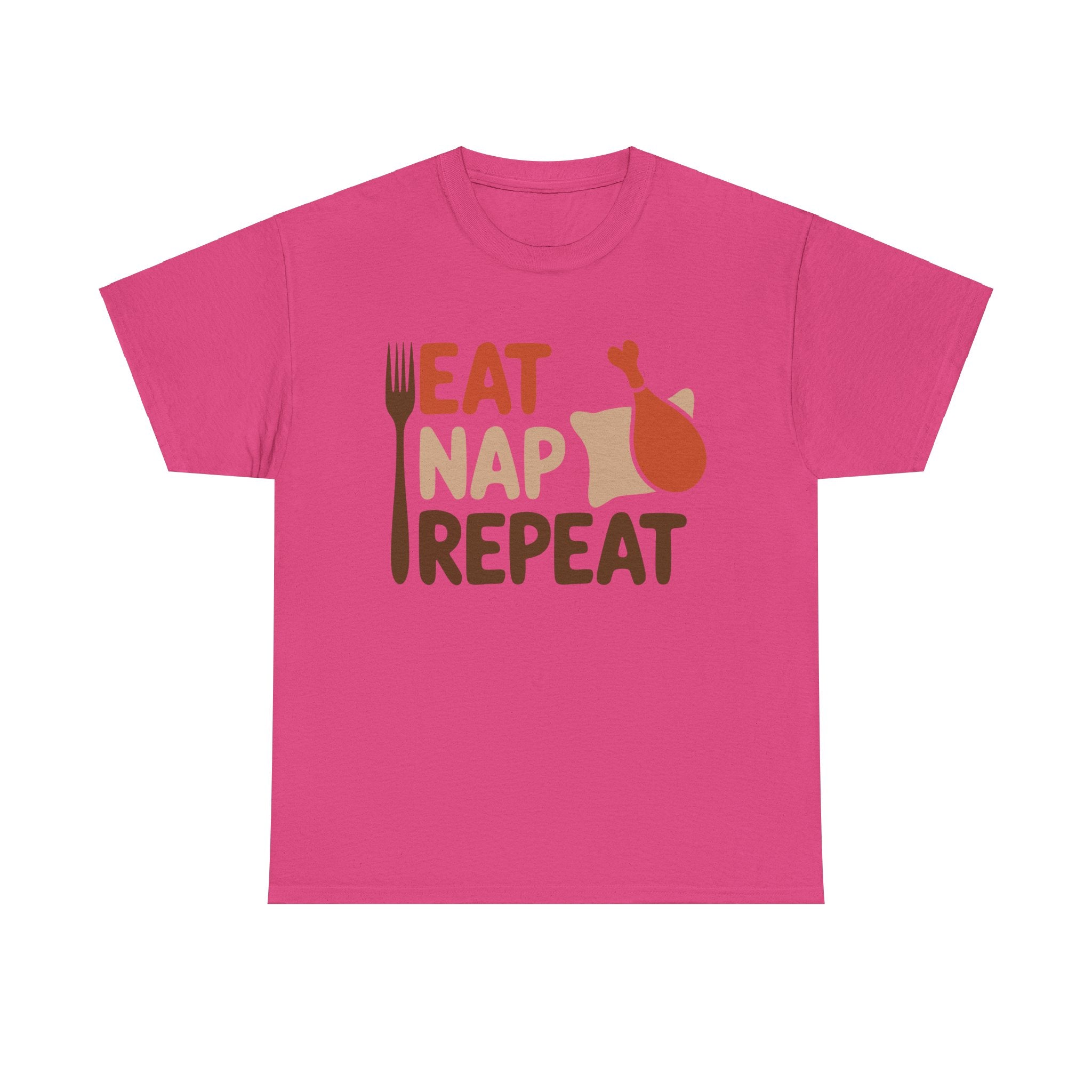 Eat Nap Repeat Thanksgiving T-Shirt