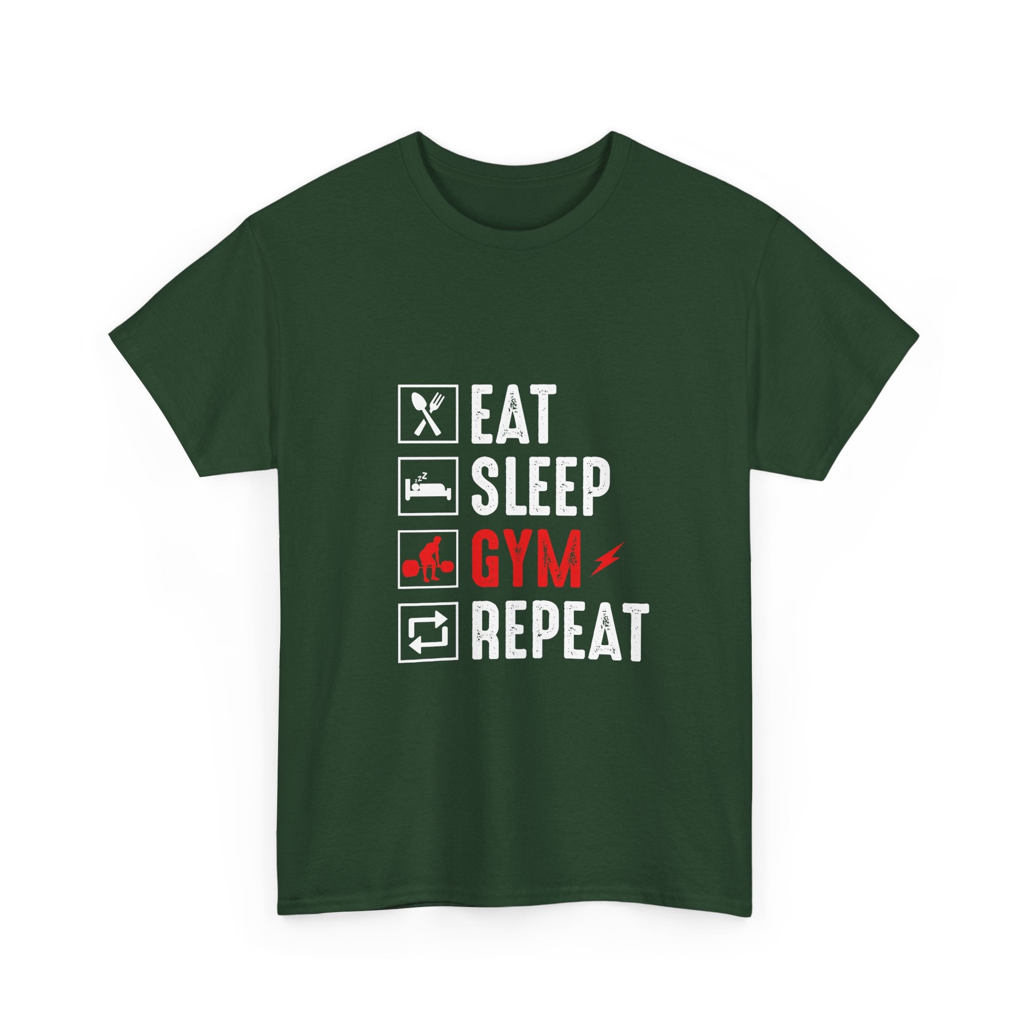 Eat Sleep Gym Repeat T-Shirt