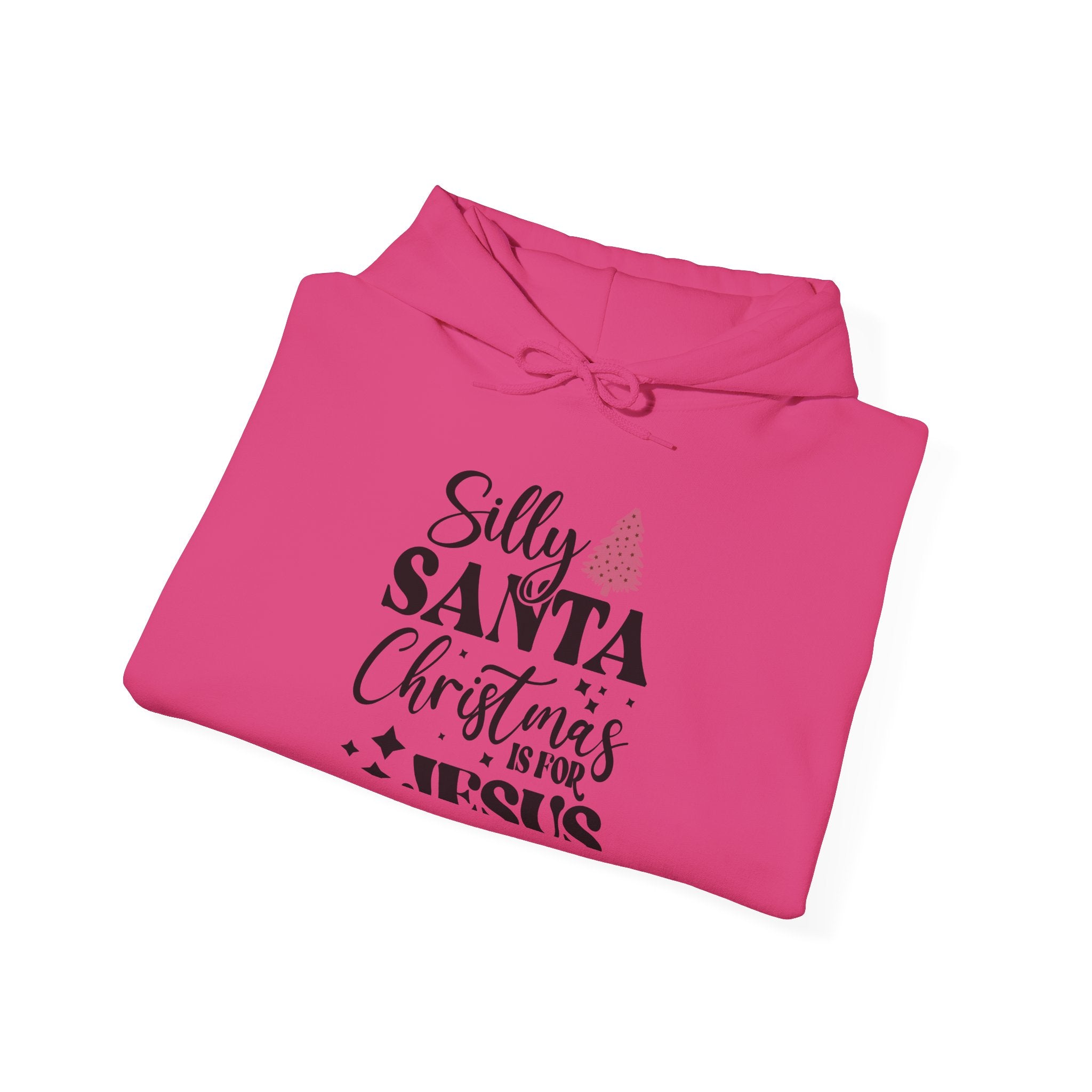 Pink Starry Xmas Tree Hoodie