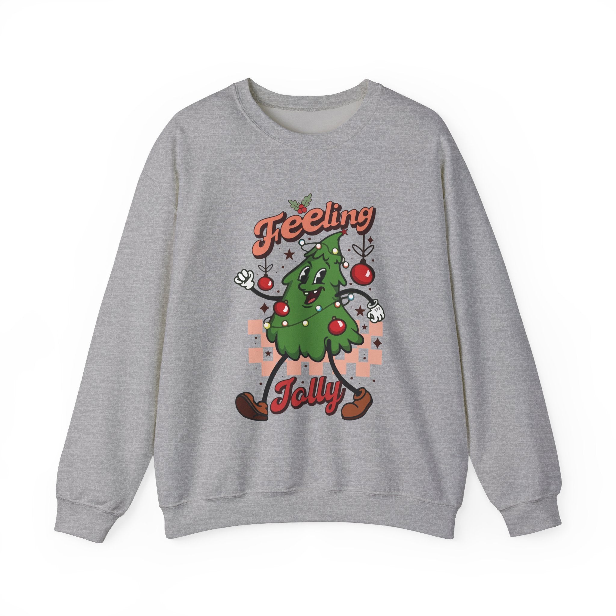 Feeling Jolly Christmas Tree Sweatshirt