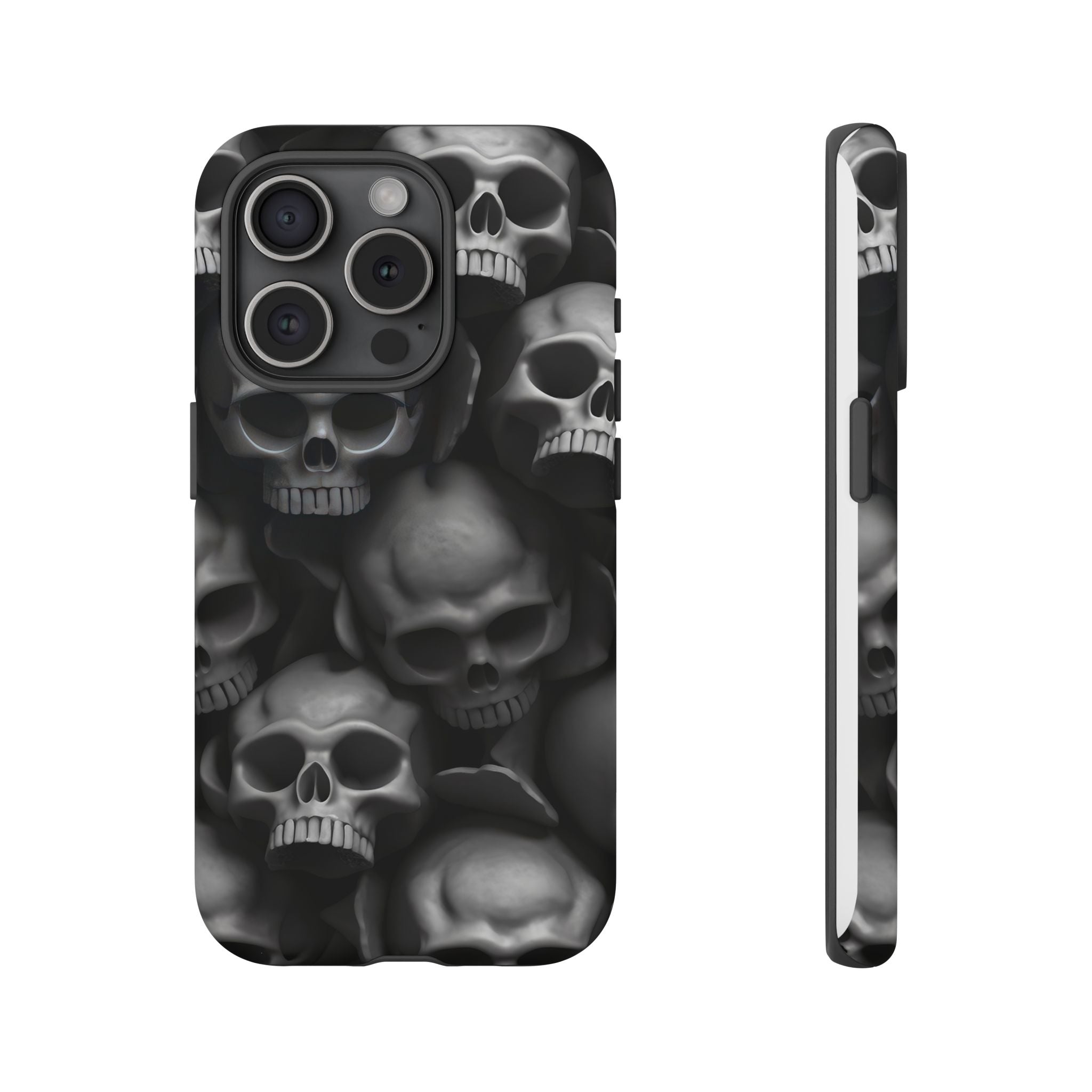 Memento Mori: Hexagon Stone iPhone Case