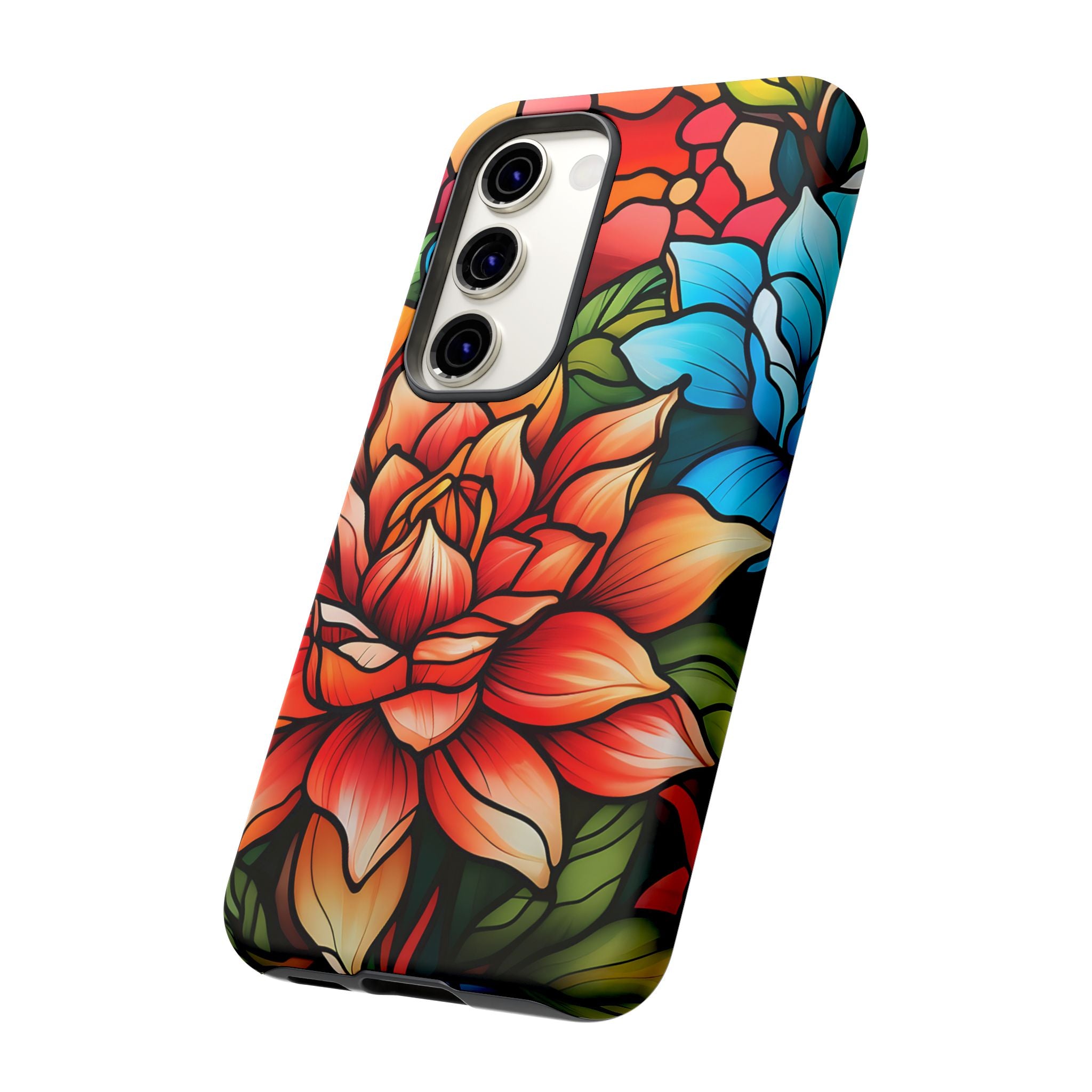 Stained Glass Floral Samsung Case