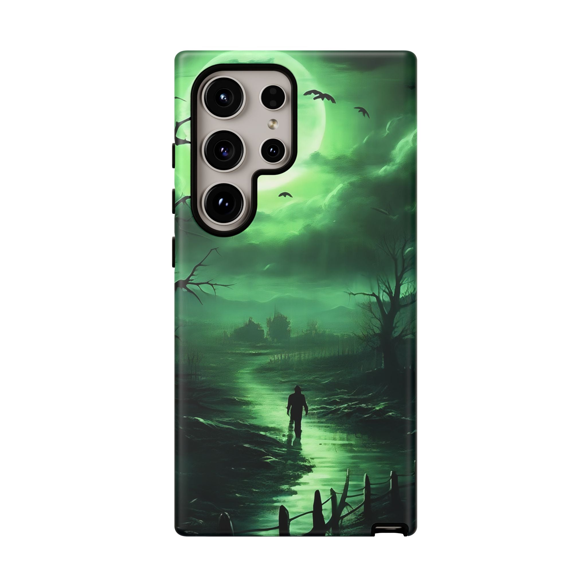 Eerie Swamp Moon Samsung Case