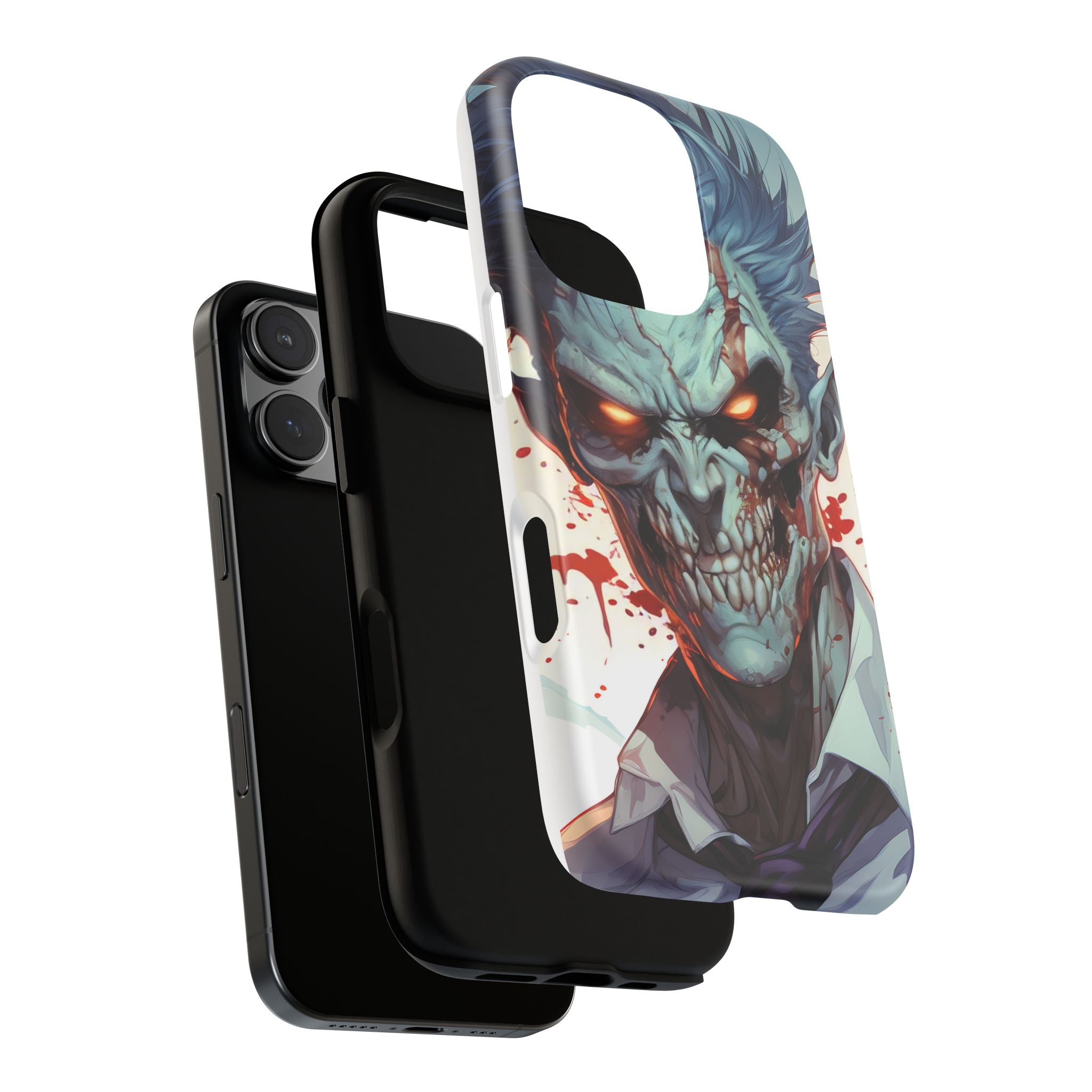 Zombie Elegance Hexagon iPhone Case