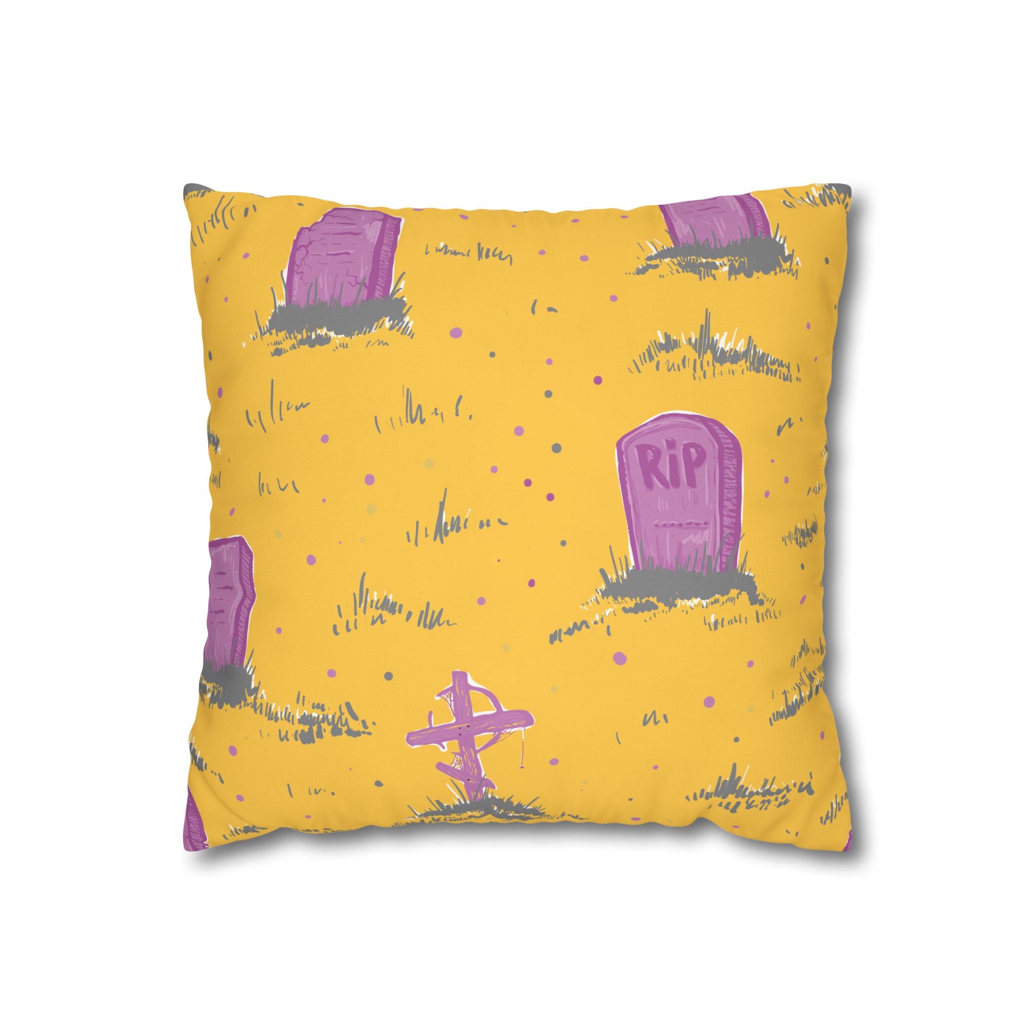 Spooky Cute Graveyard Pillowcase