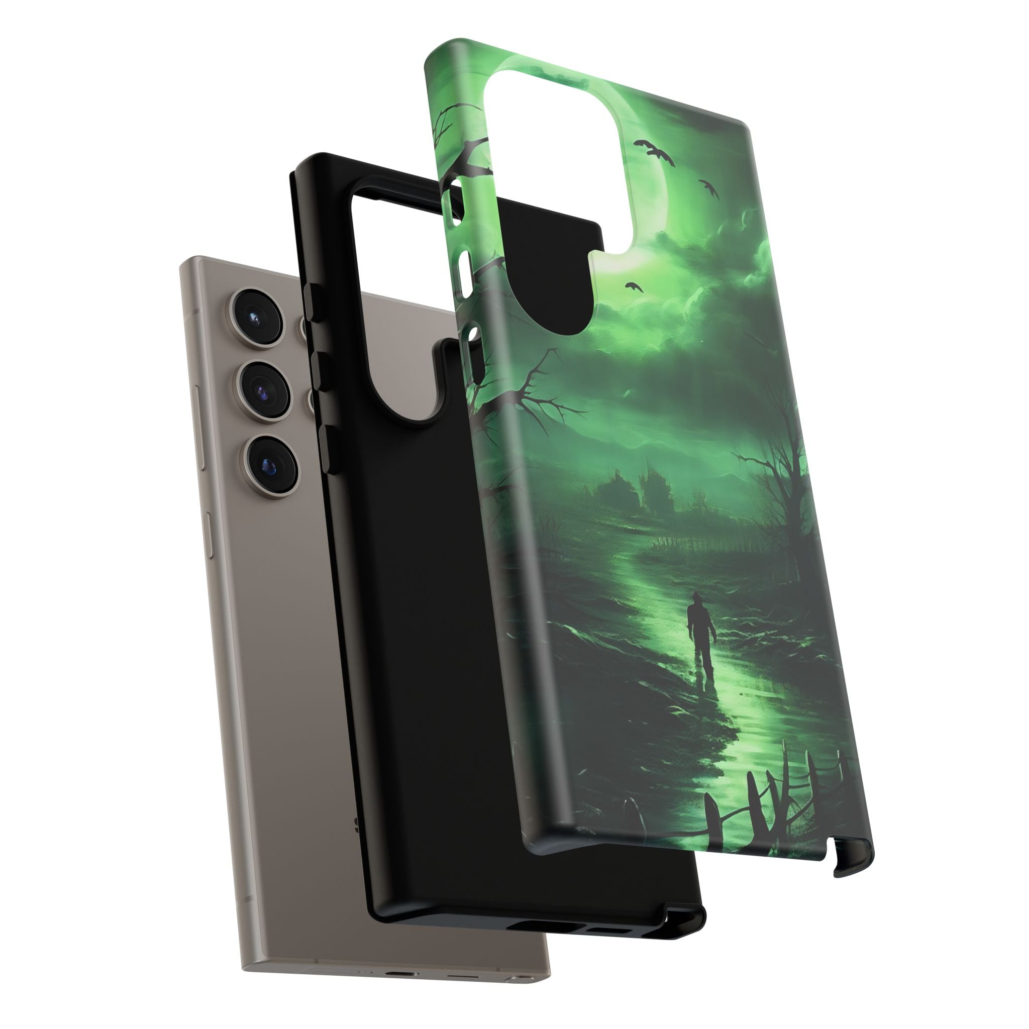 Eerie Swamp Moon Samsung Case