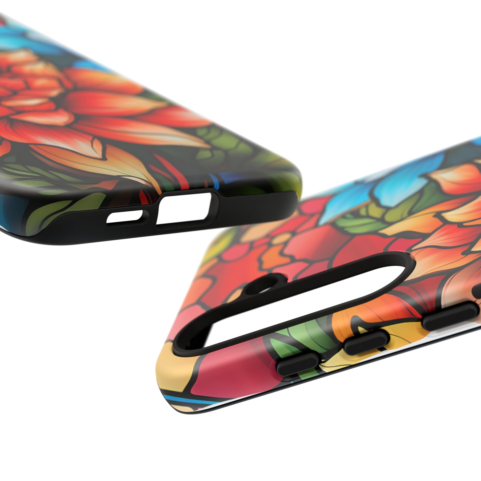 Stained Glass Floral Samsung Case