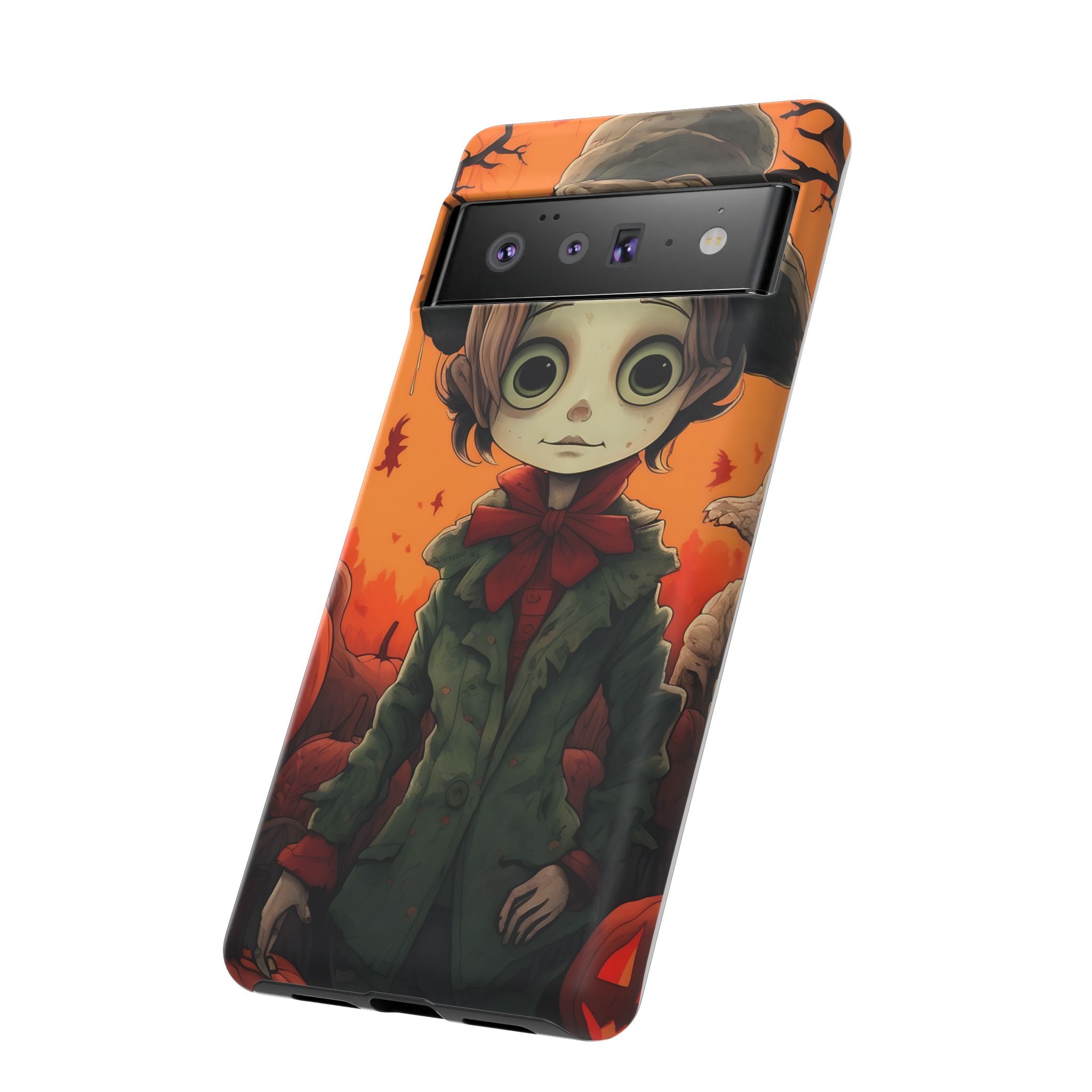 Spooky Autumn Child Google Pixel Case (All Models)