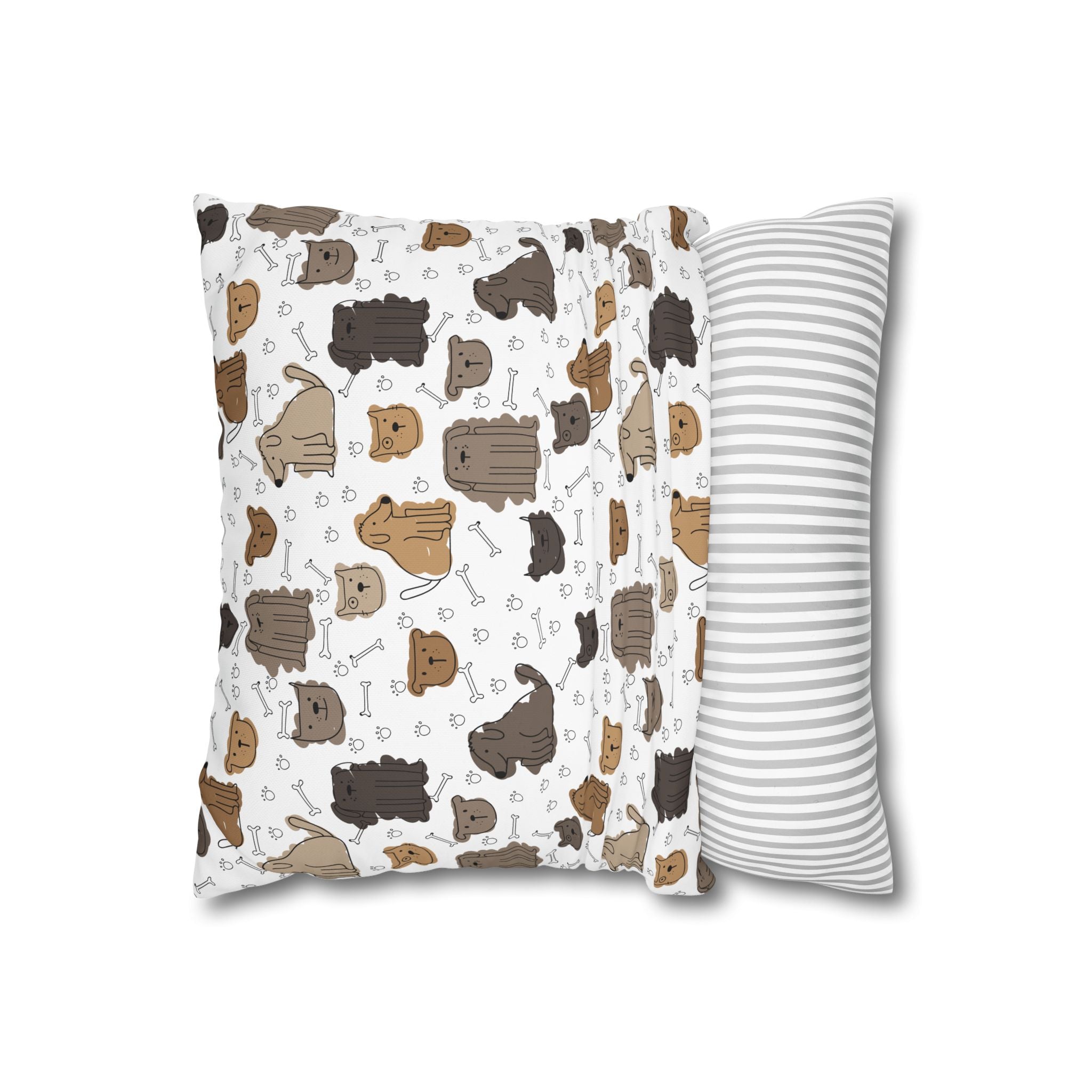 Cute Dog & Cat Pillowcase for Kids