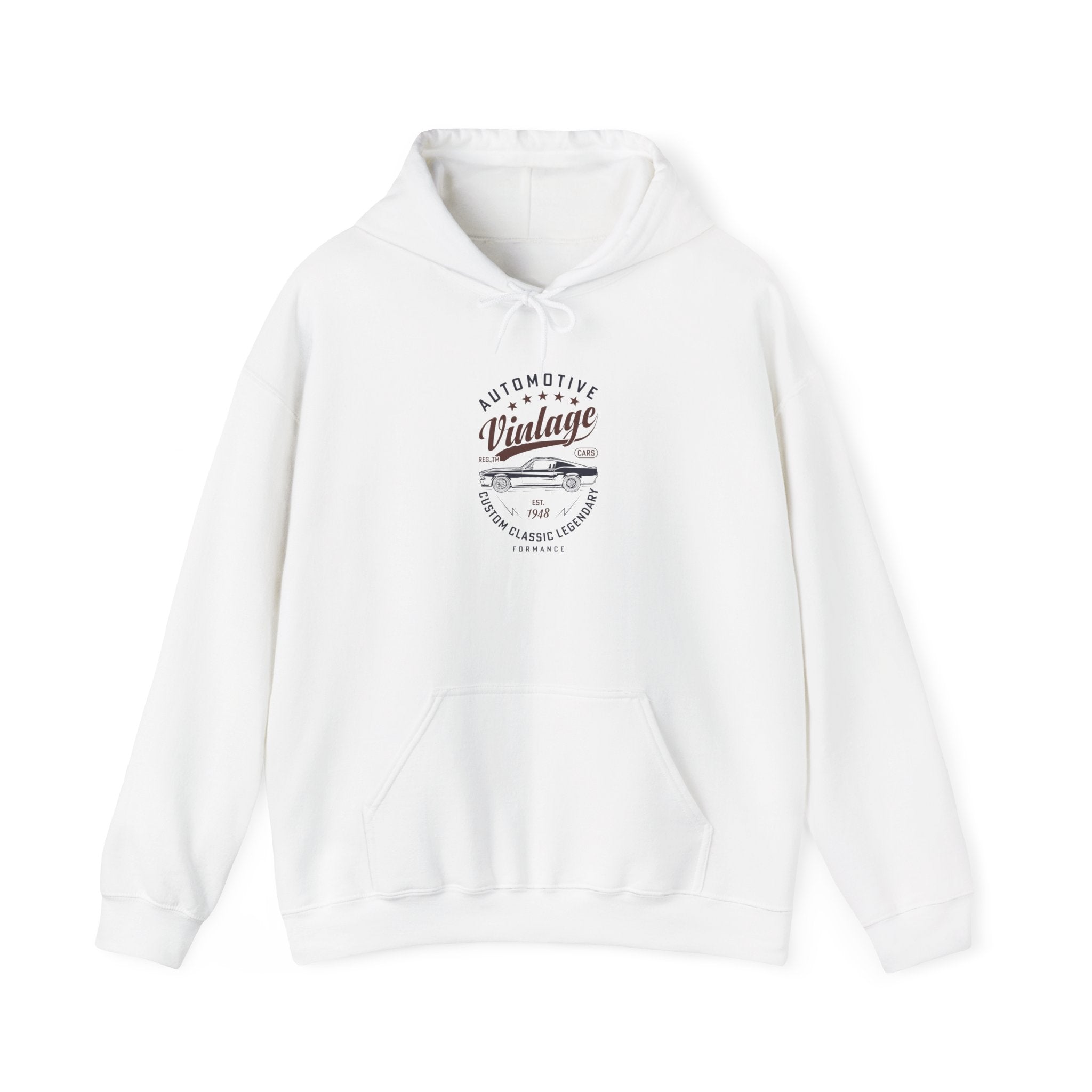 Vintage Muscle Car Hoodie - Est. 1948