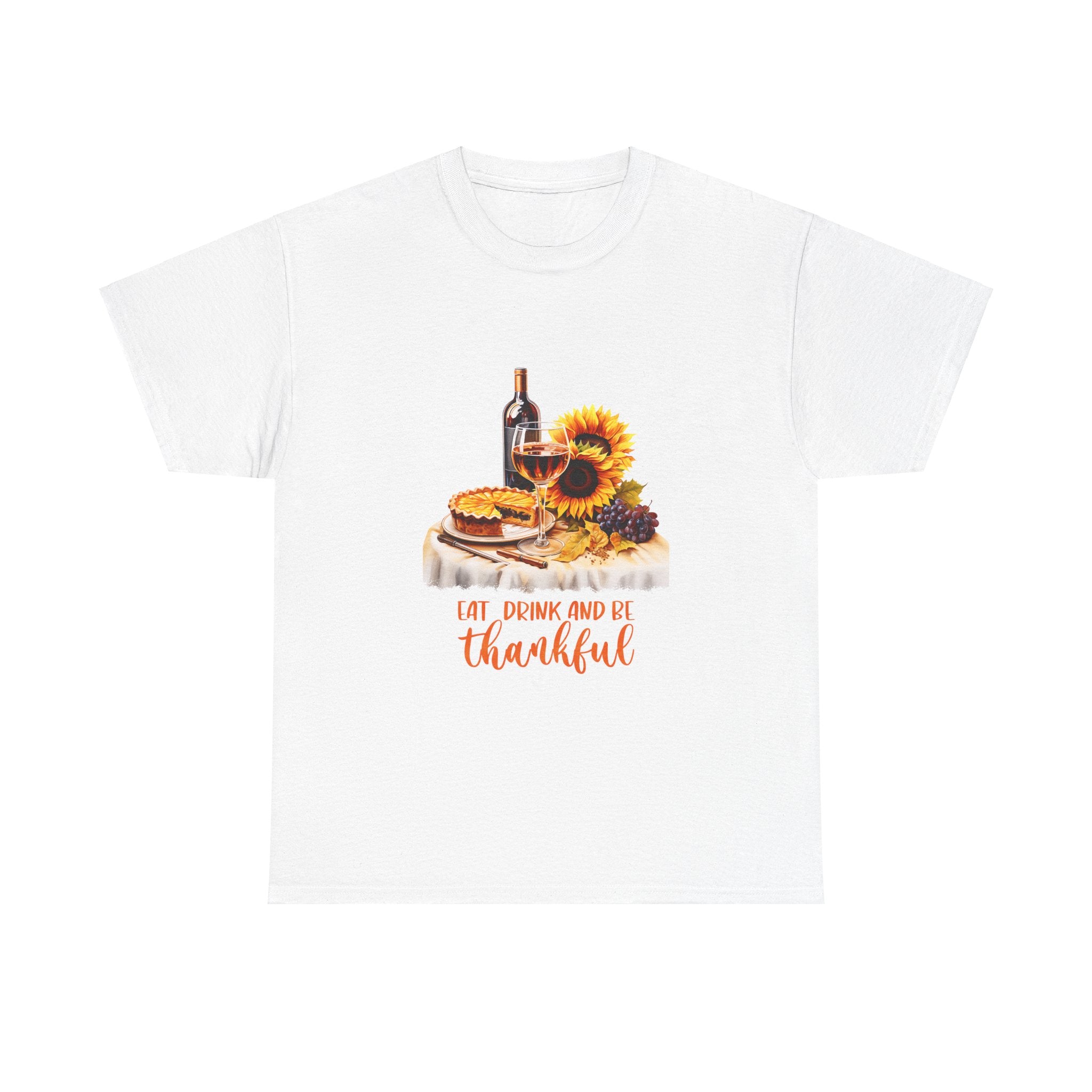 Thanksgiving Pie & Wine T-Shirt