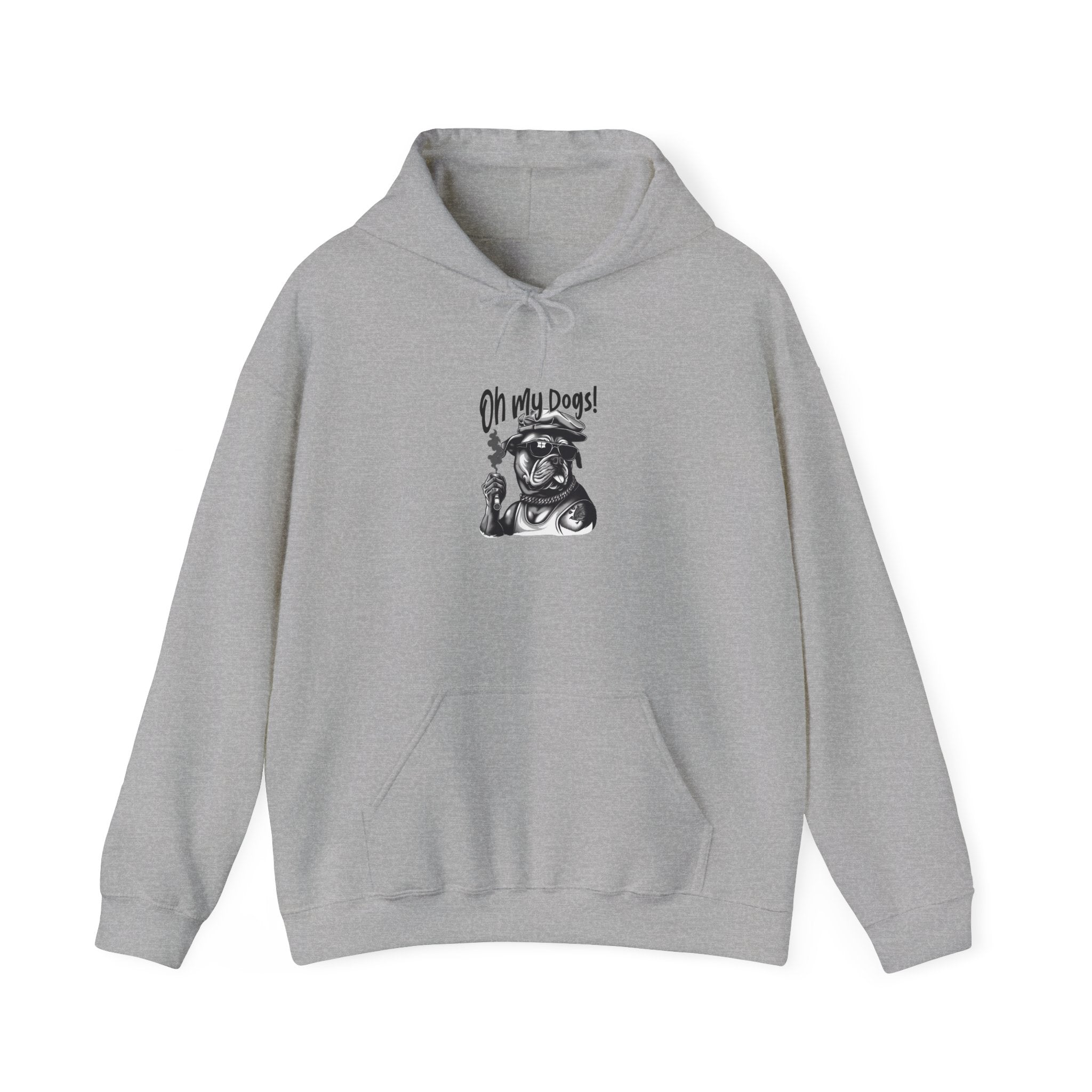 Oh My Dogs! Bulldog Gangster Hoodie