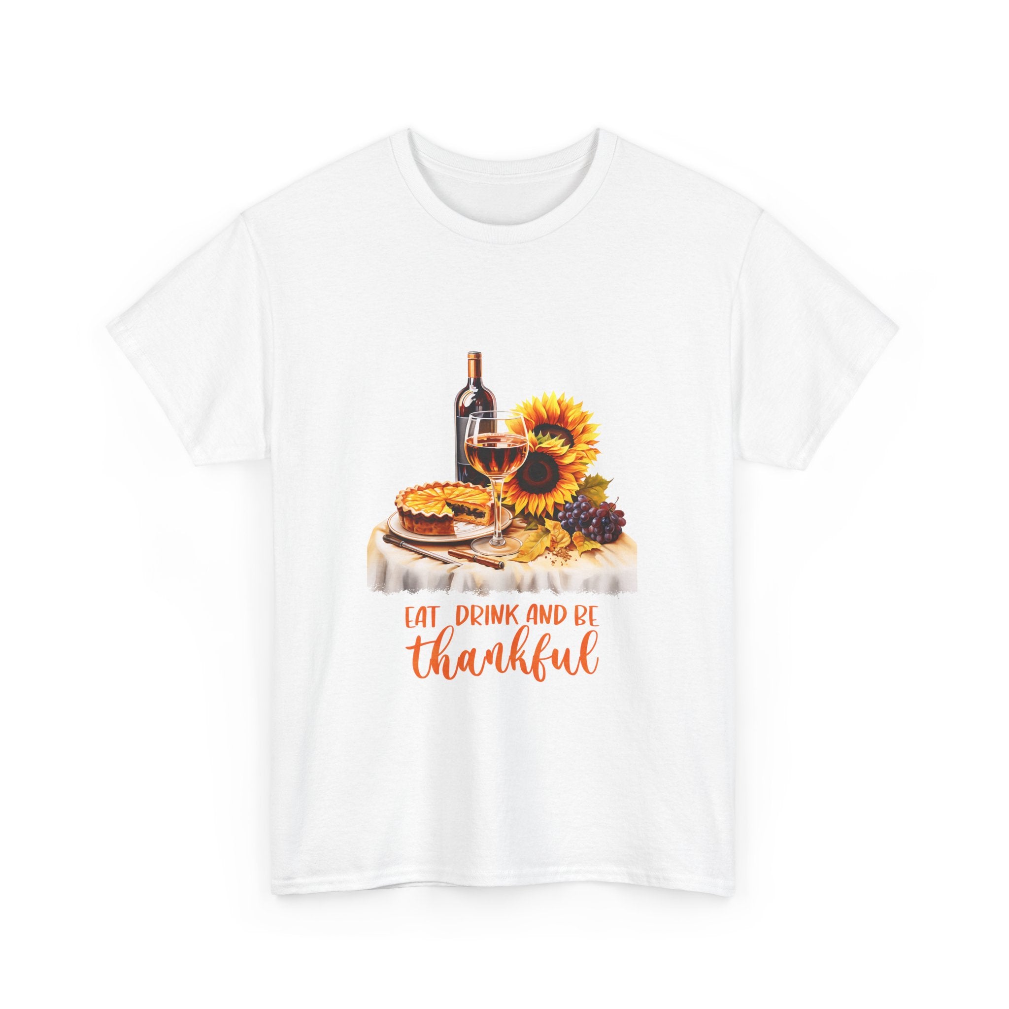 Thanksgiving Pie & Wine T-Shirt