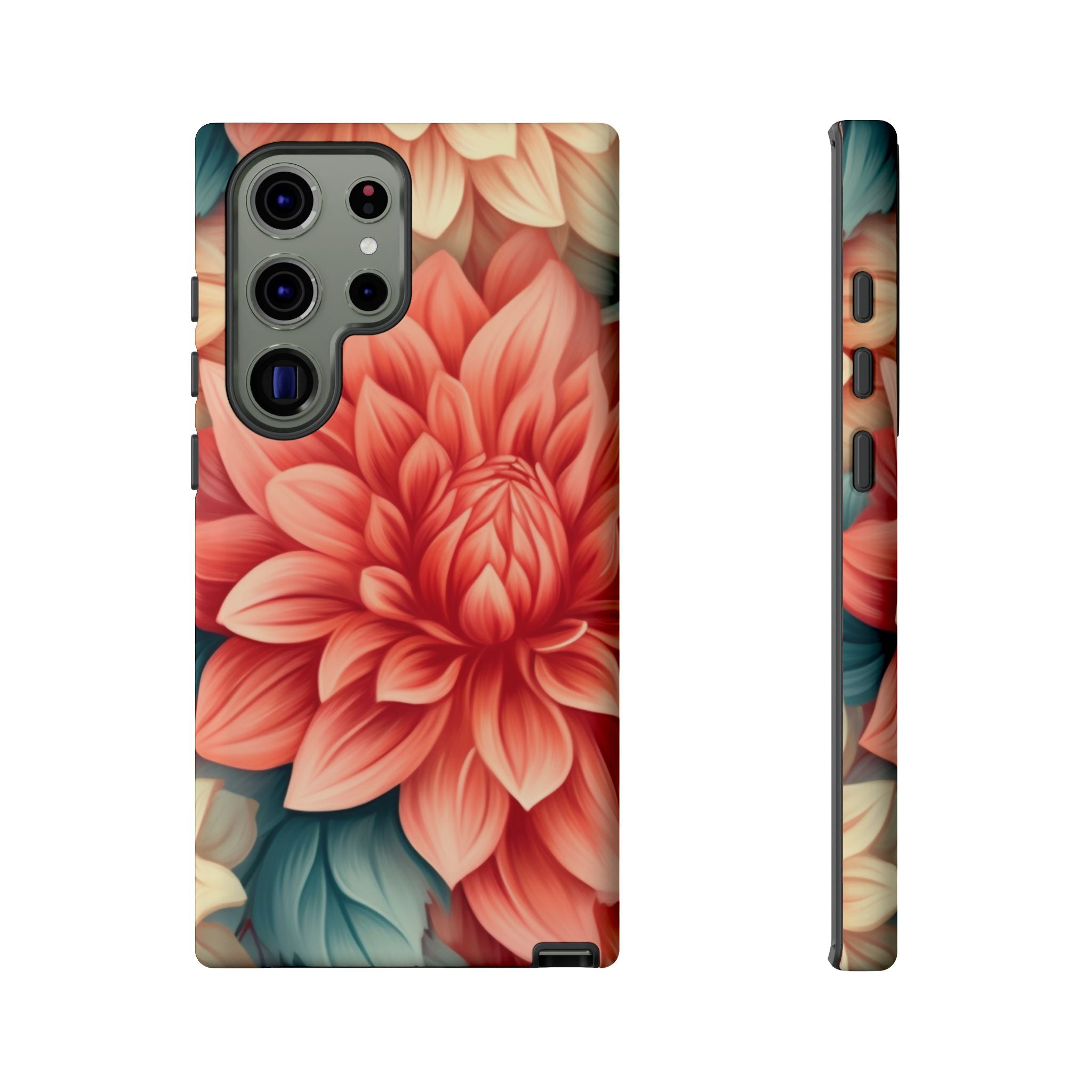 Dahlia Bloom Samsung Phone Case