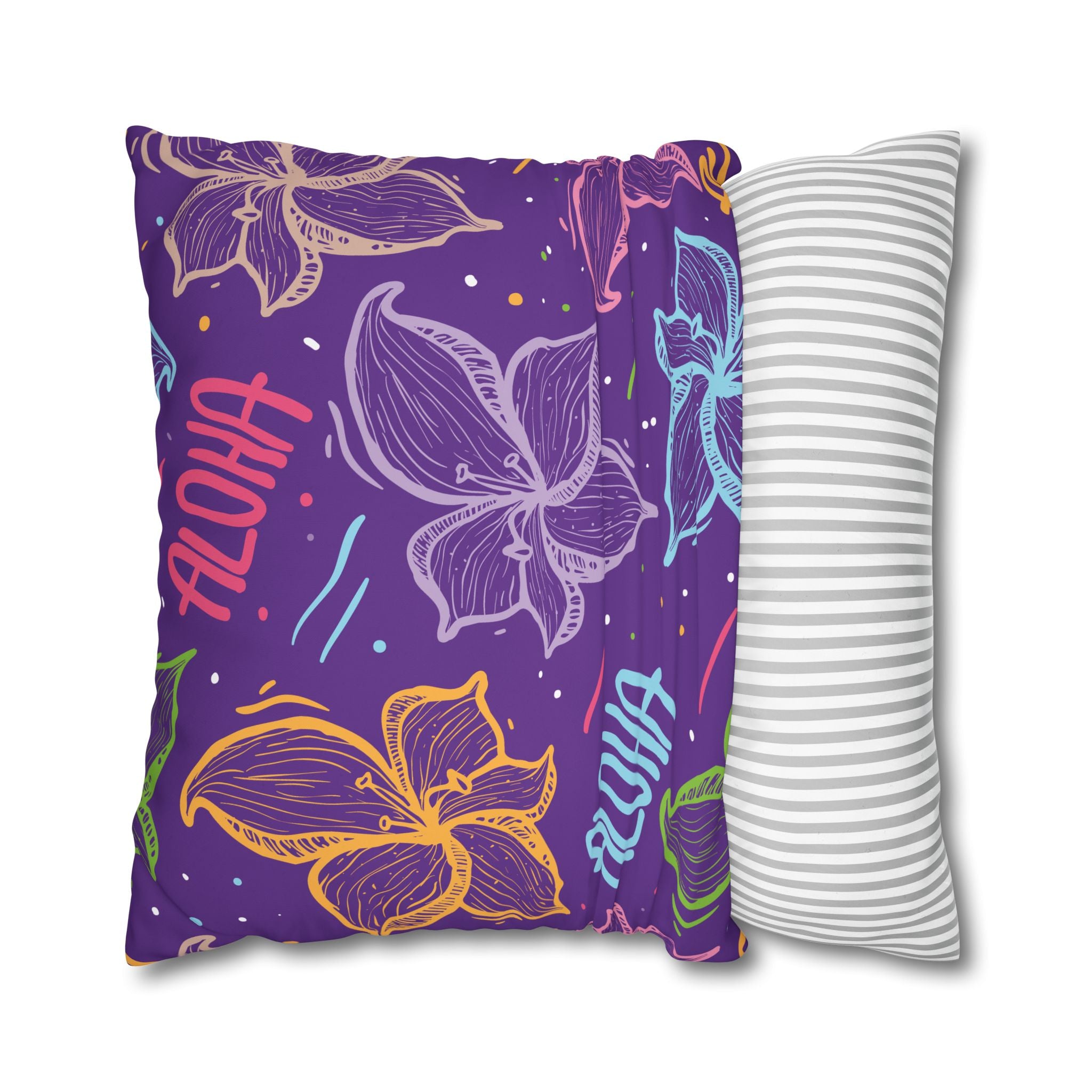 Aloha Lily Pillowcase - Tropical Floral